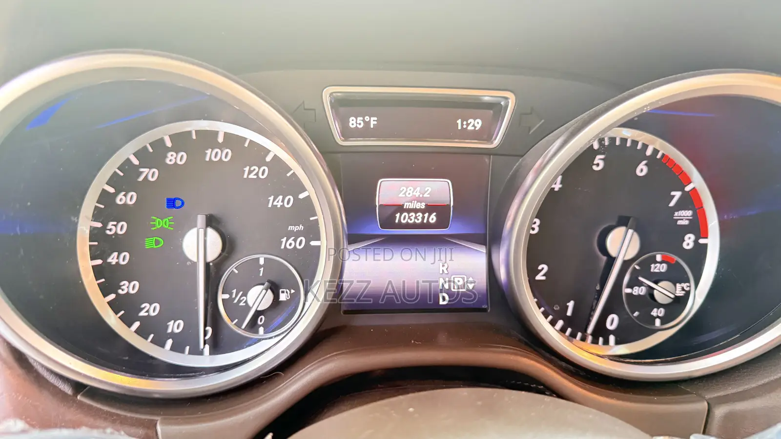 Mercedes-Benz M Class 2015 Blue