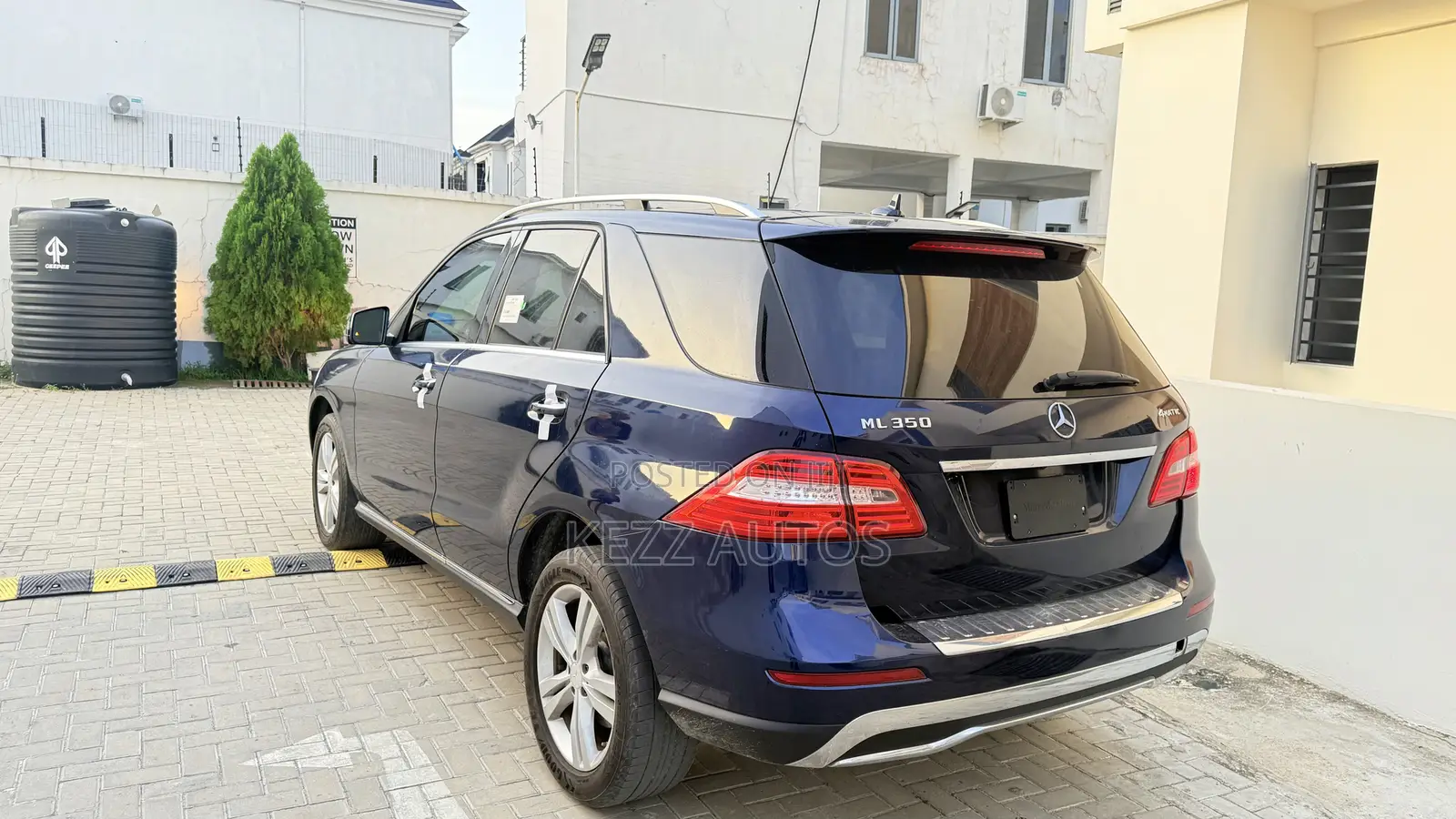 Mercedes-Benz M Class 2015 Blue