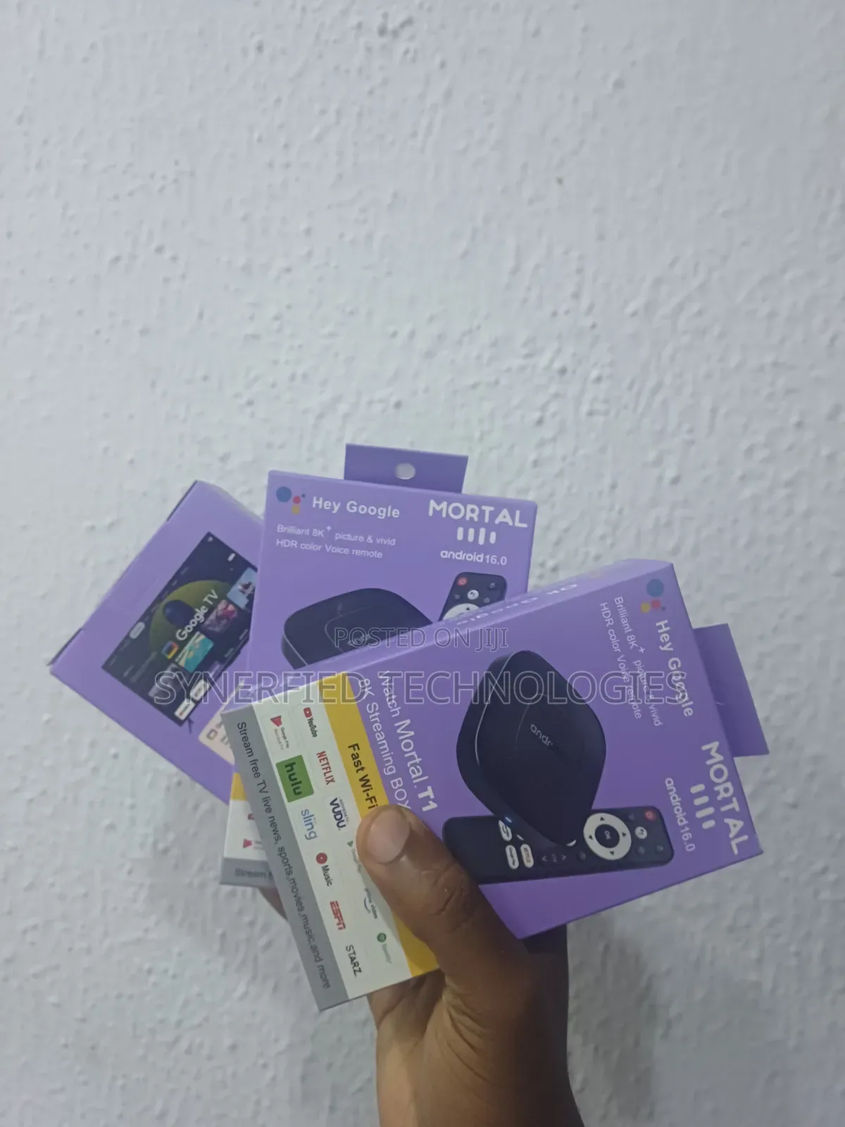 Mortal T1 Android Google Tv Streaming Tv Box