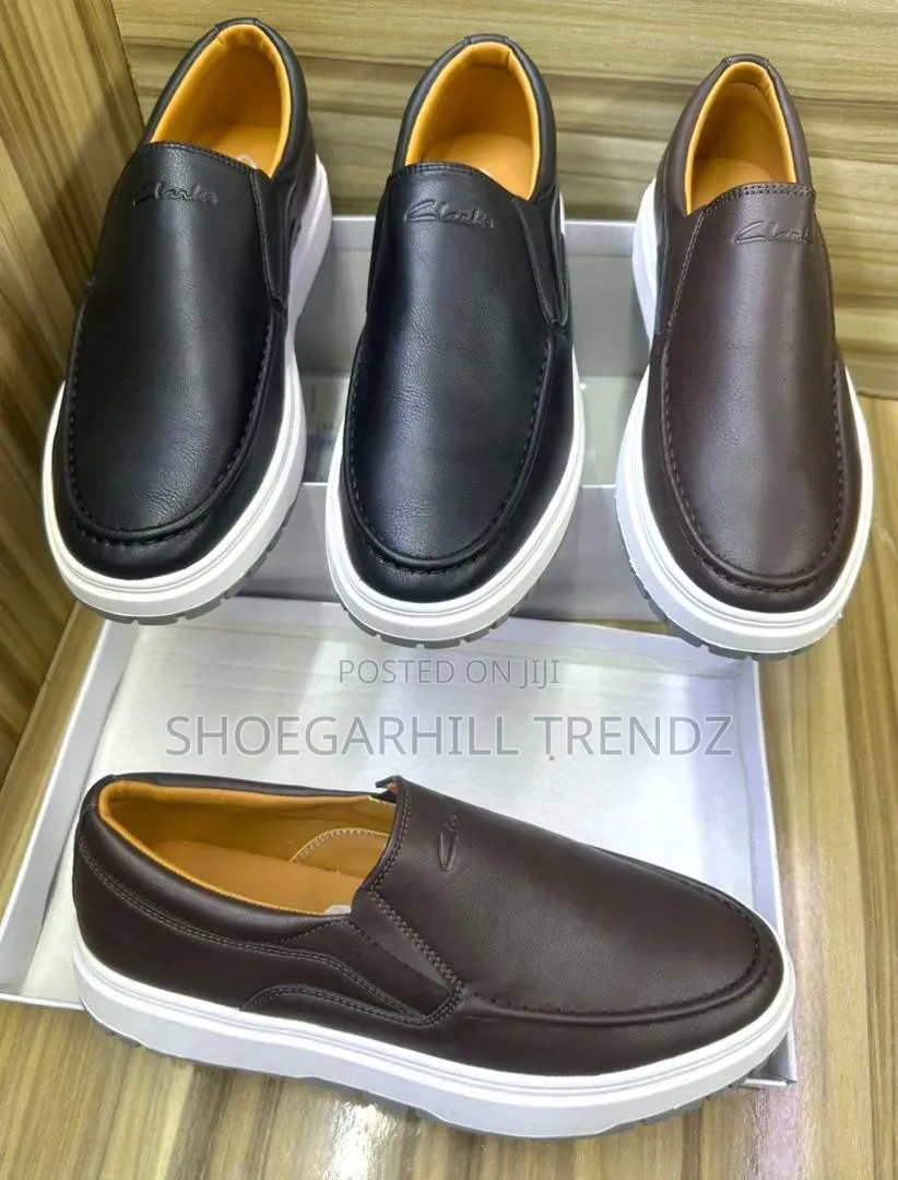 Men's Leather Loafers Tennis Sneakers
