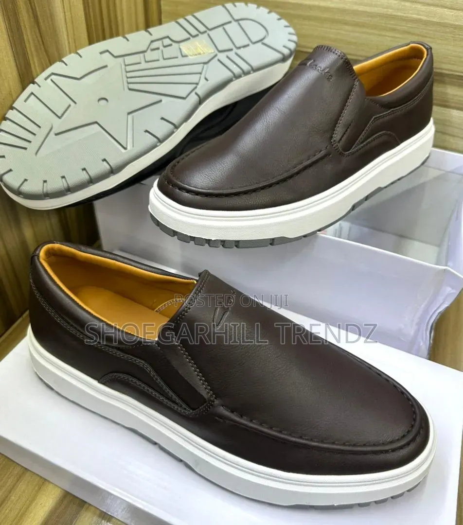 Men's Leather Loafers Tennis Sneakers