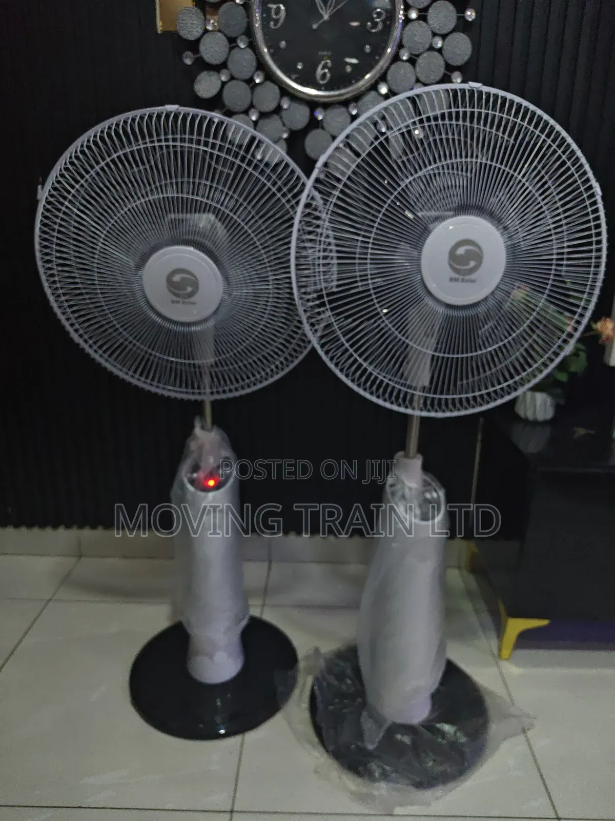 Solar Powered and Electrical Fan