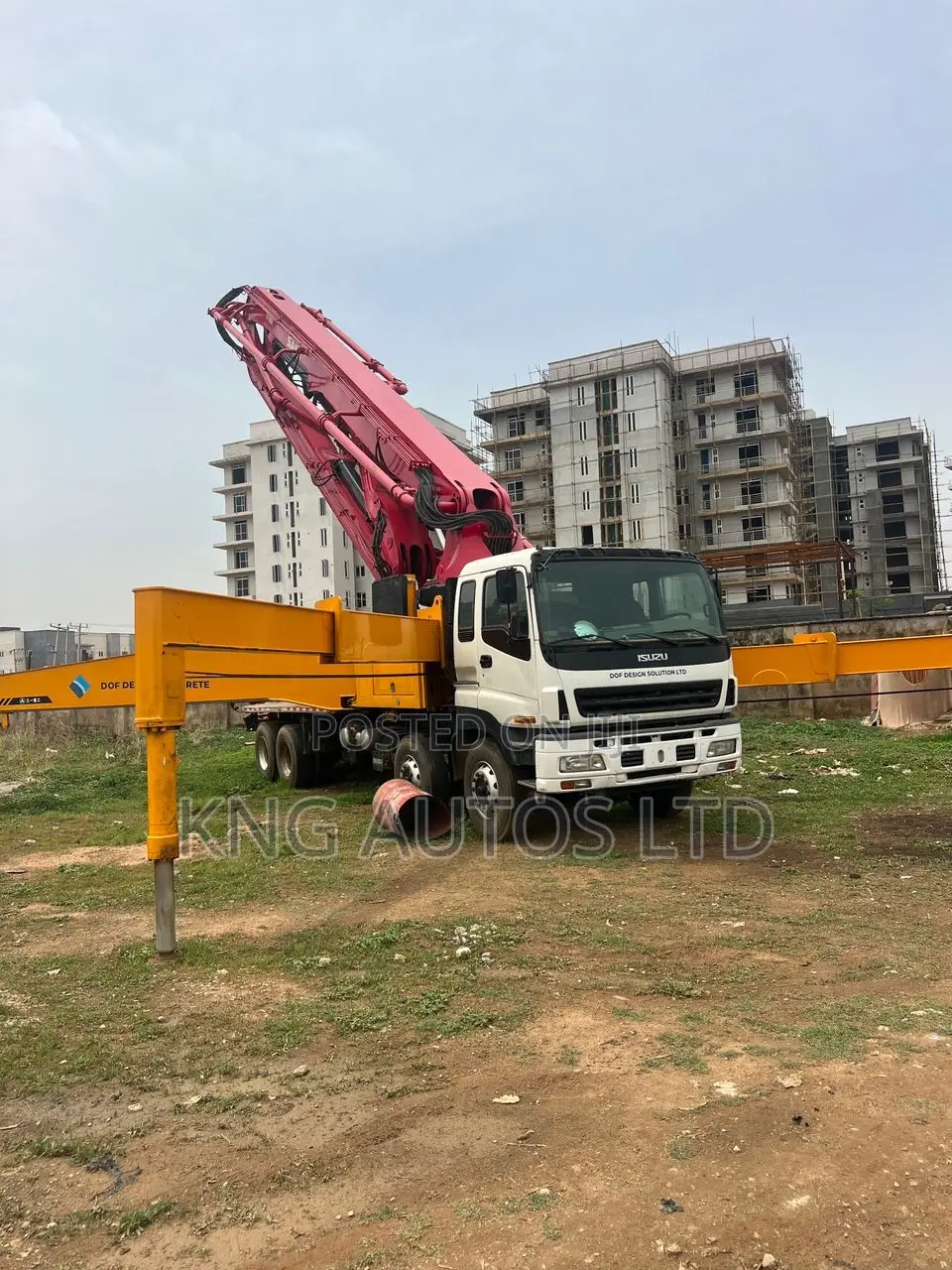 Isuzu Concrete Pump Truck