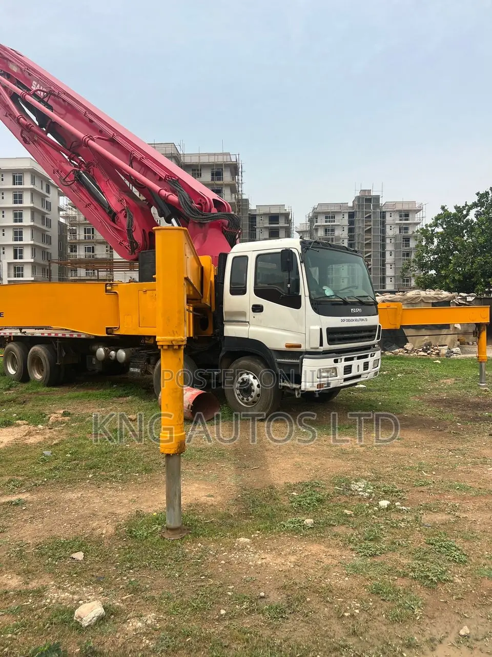 Isuzu Concrete Pump Truck