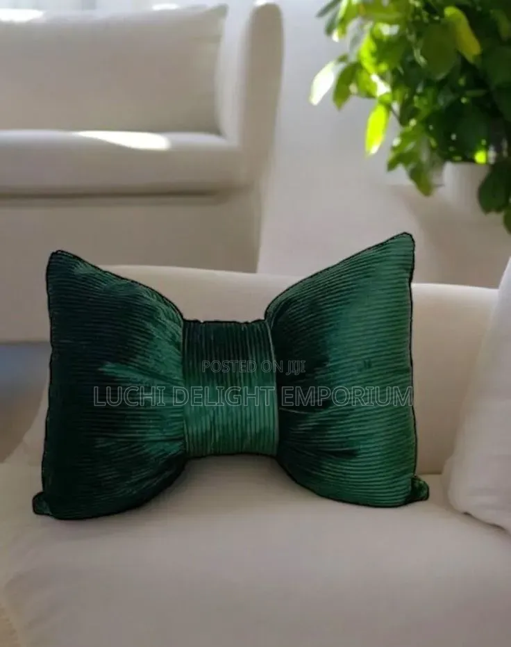 Colorful Luxury Bow Throw Pillows