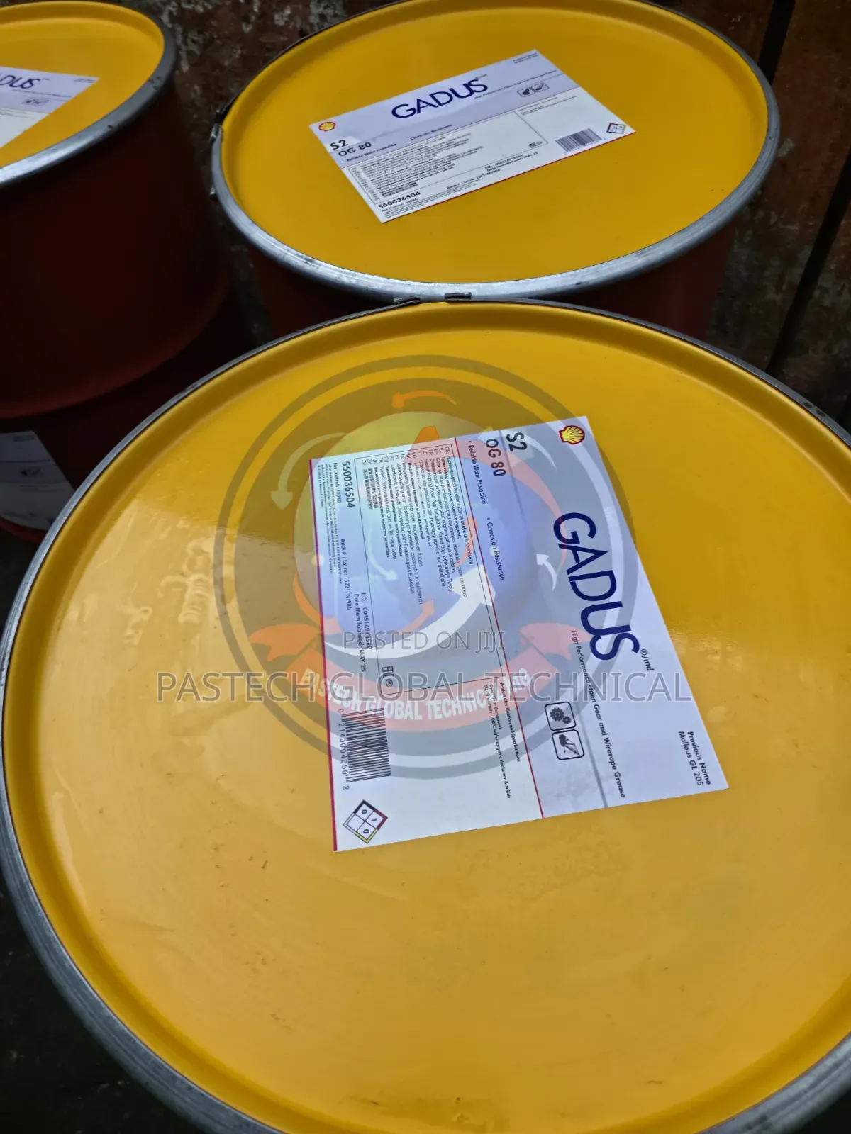 Shell Gadus S2 Og 80 Industrial Grease (180kg/Drum)