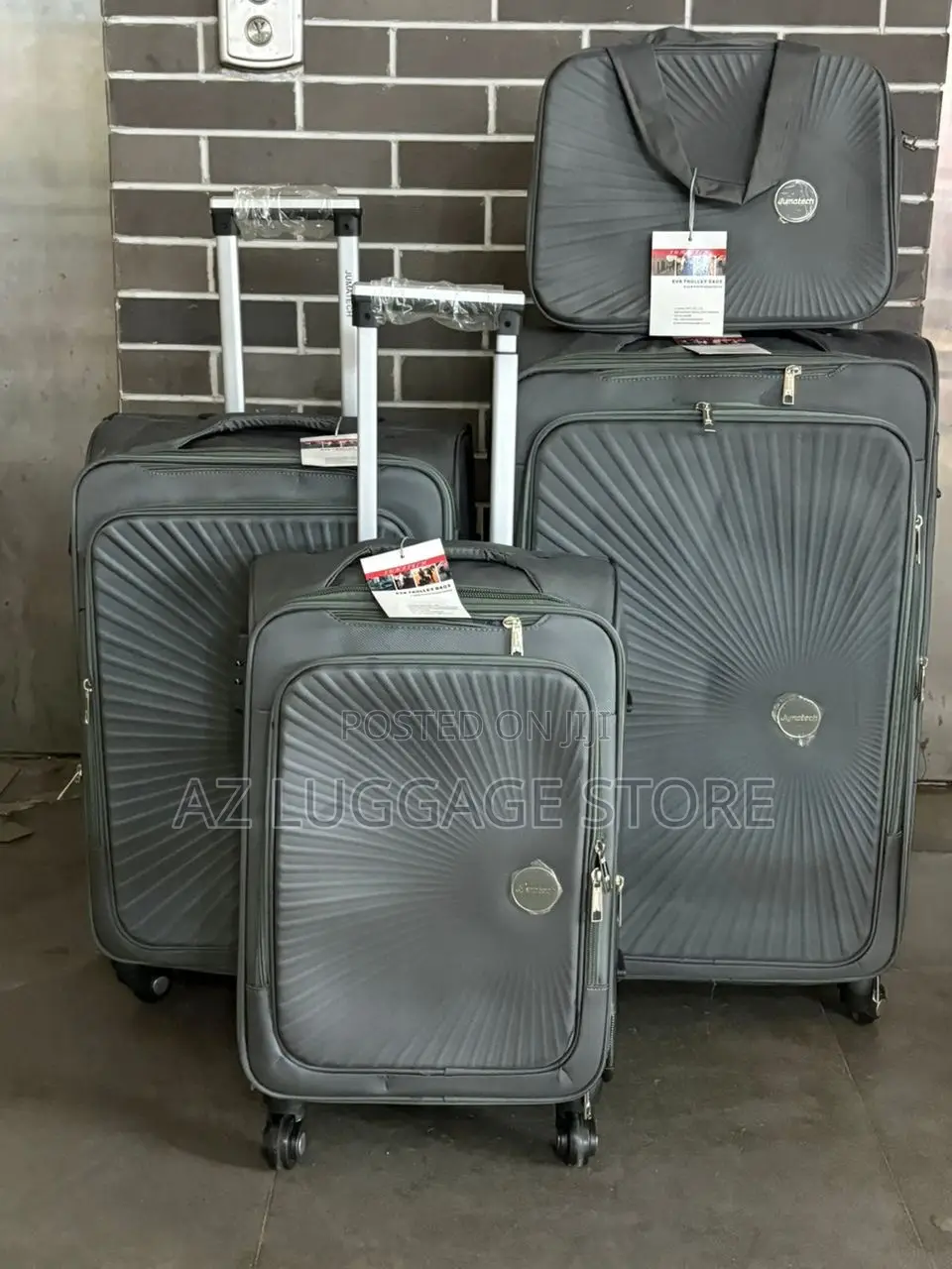 Jumatech Luggage Luxury Box by 4 Hard Fabric