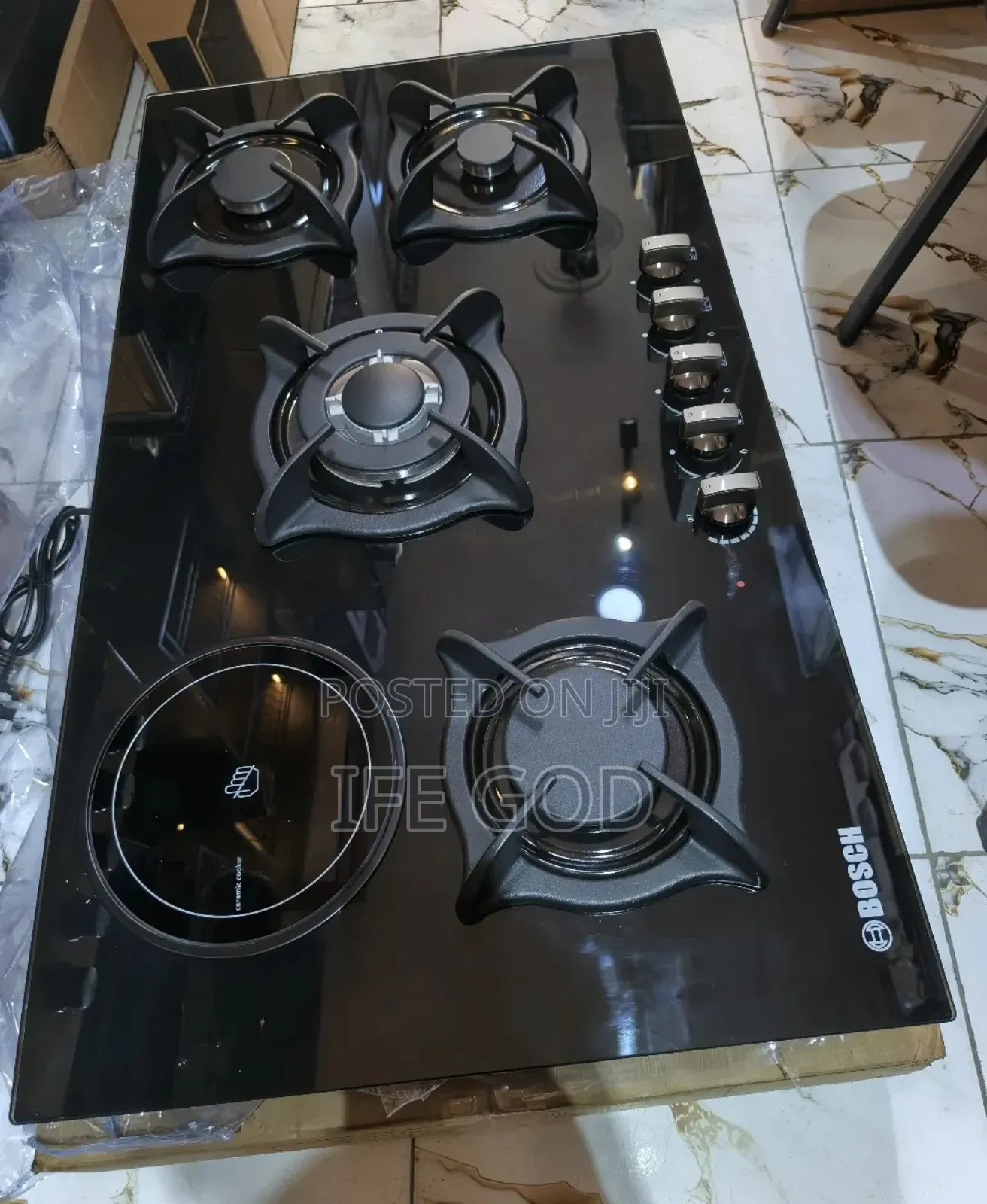 Original Bosch Inbuilt New Design Gas Electric Cooker Hob Automatic
