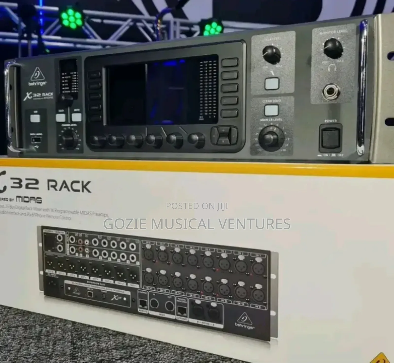 Behringer X32 Rack 40-Input Channel, 25- Bus Digital Mixer