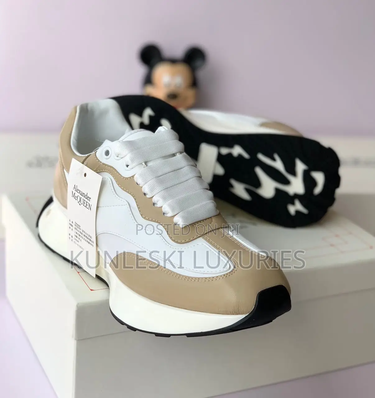 High Quality Alexander McQueen Luxury Sneakers in 4 Colorways