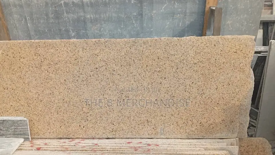 Dotted Rusty Yellow Granite Slab