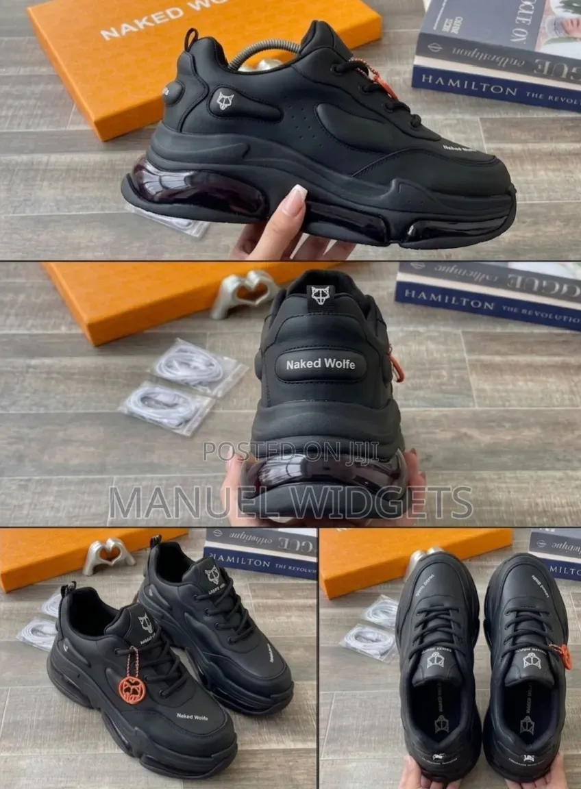 Naked Wolfe "Fierce" Chunky Sneakers – Premium Quality