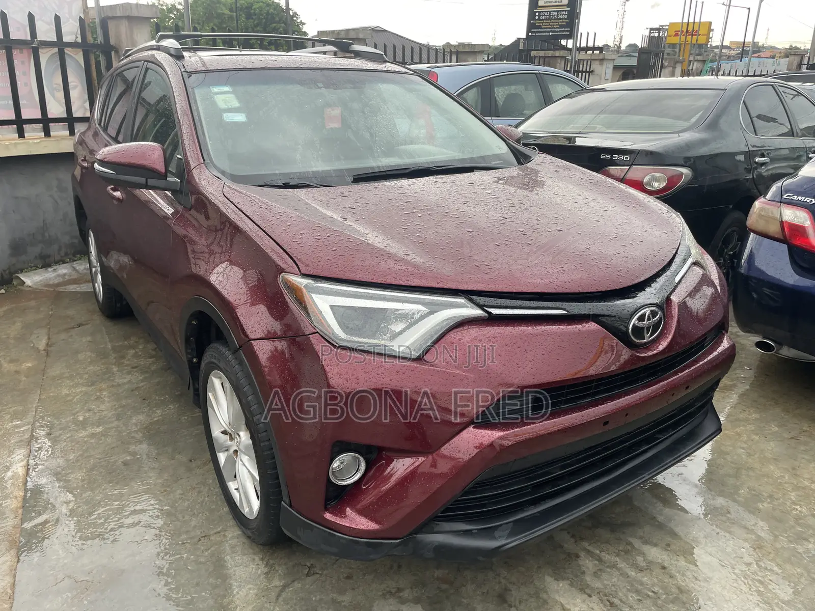Toyota RAV4 2016 Burgundy