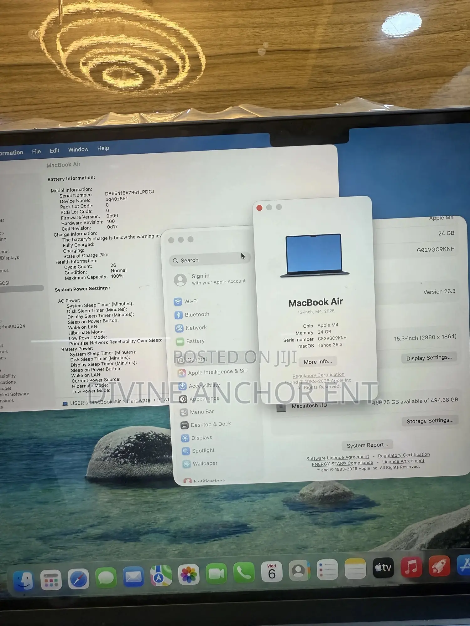 Laptop Apple MacBook Air 2025 M4 15-inch 24GB Apple M4 SSD 512GB