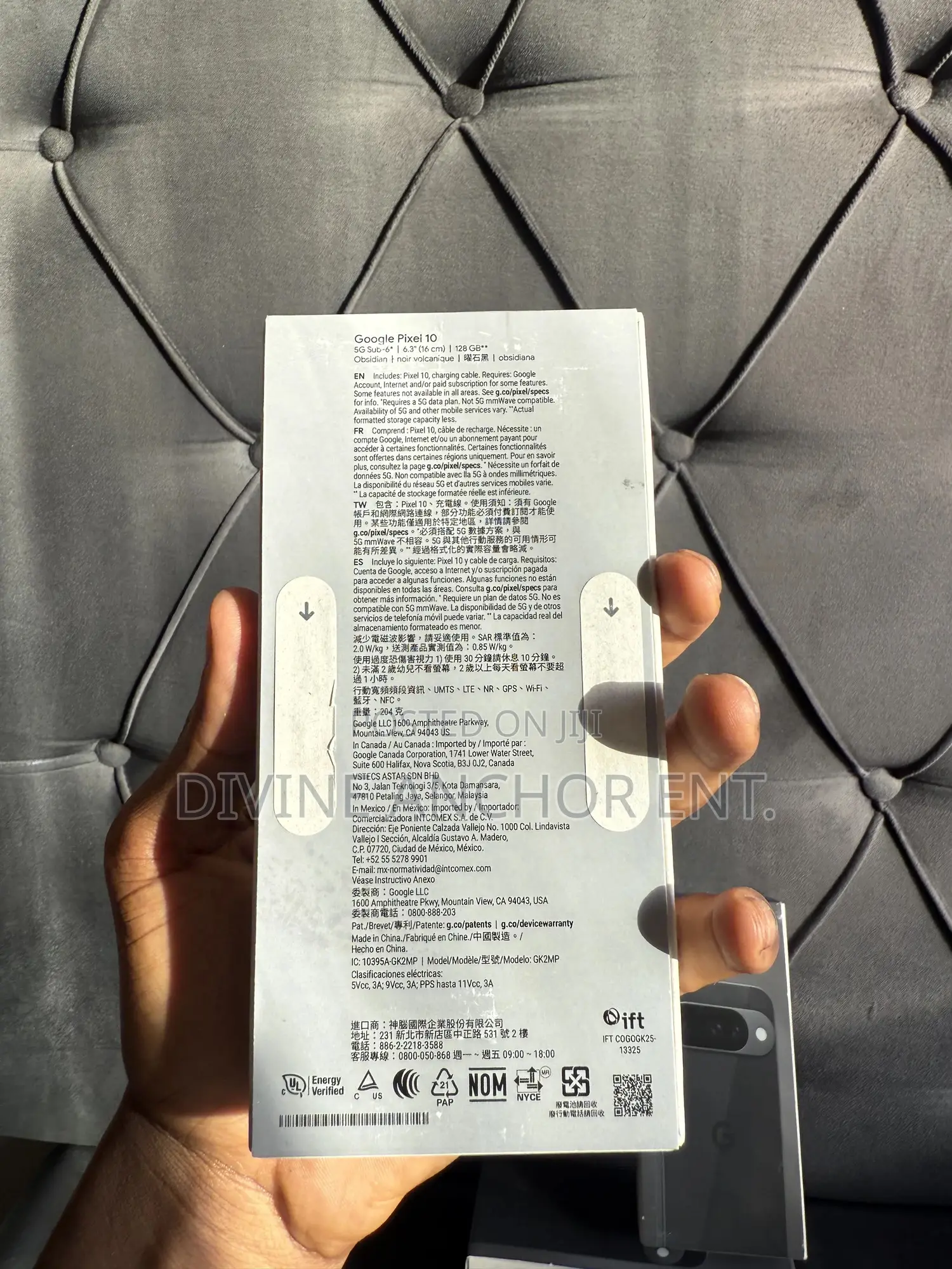 New Google Pixel 10 5G 128 GB Black