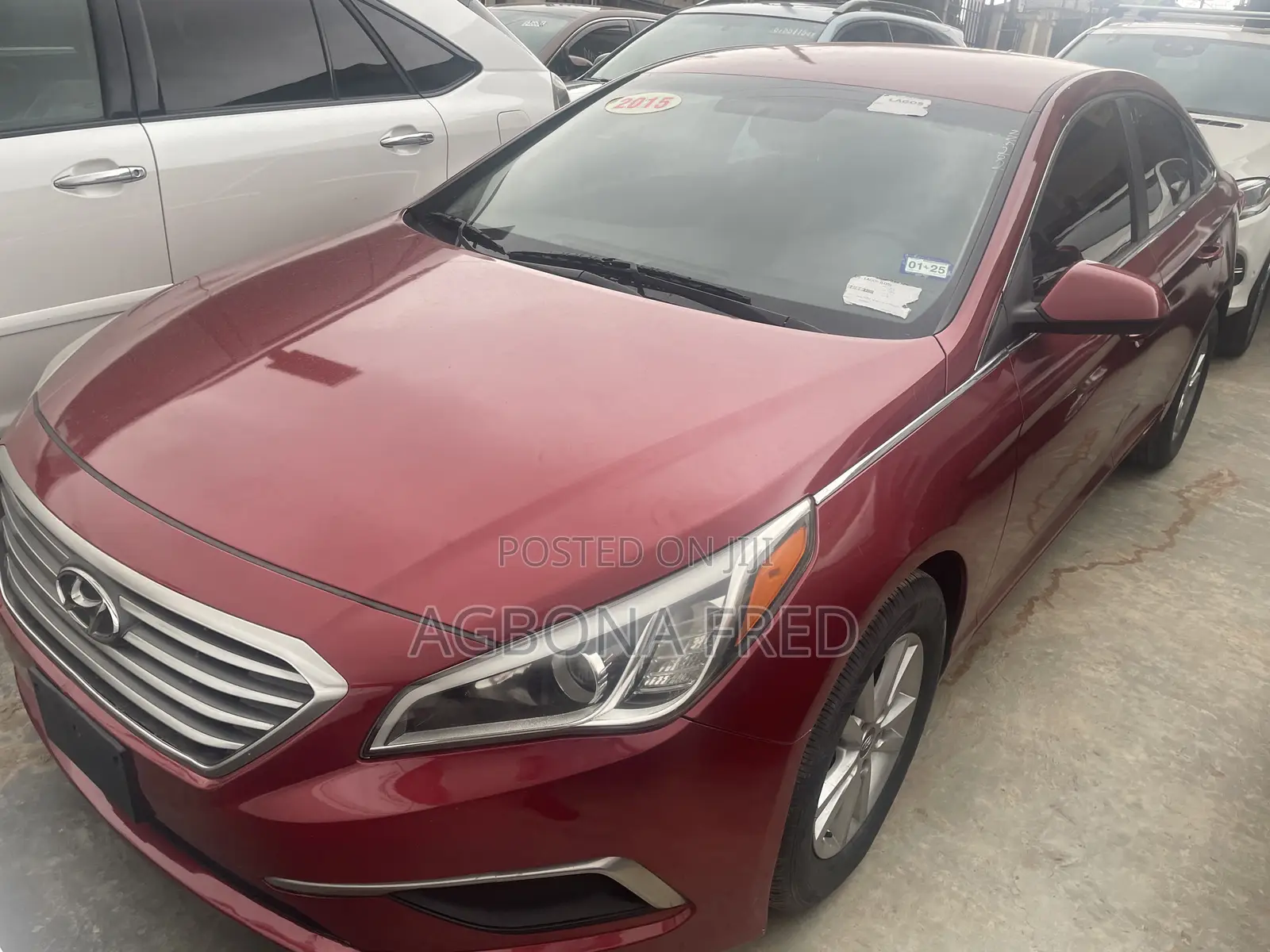 Hyundai Sonata 2015 Red