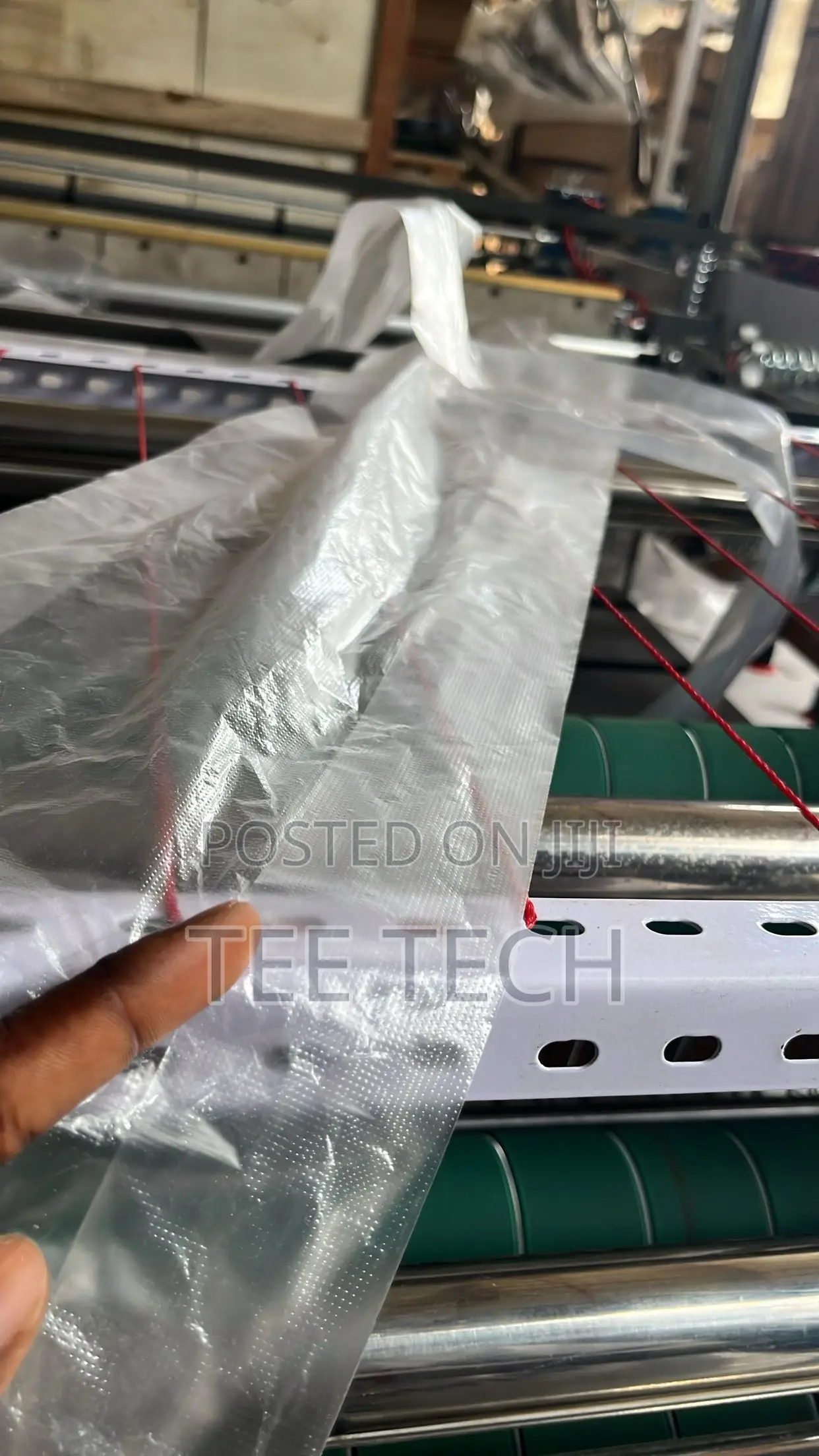 High Speed Nylon Cutting and Sealing Machine