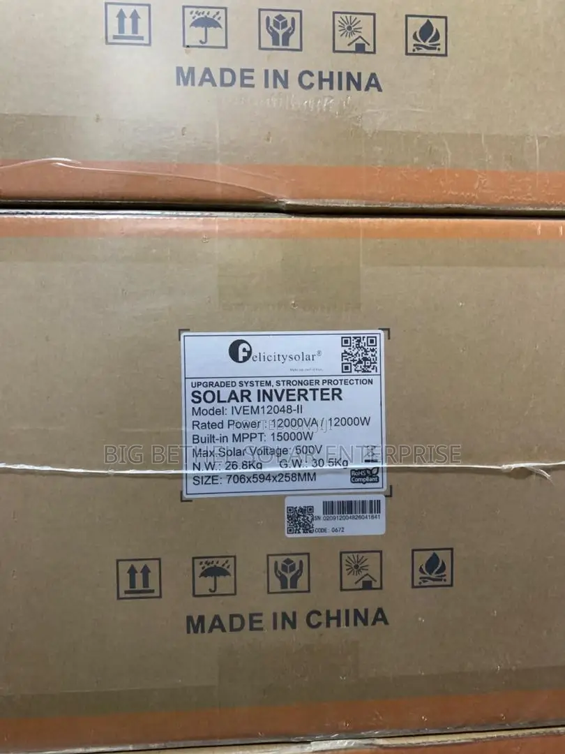 12kva 48v Felicity Hybrid Solar Inverter