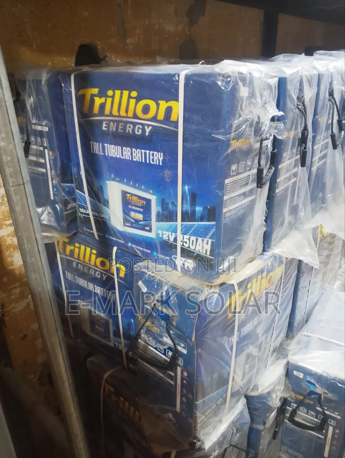 250ahm 12v Trillion Energy Solar Tubular Battery Available Now