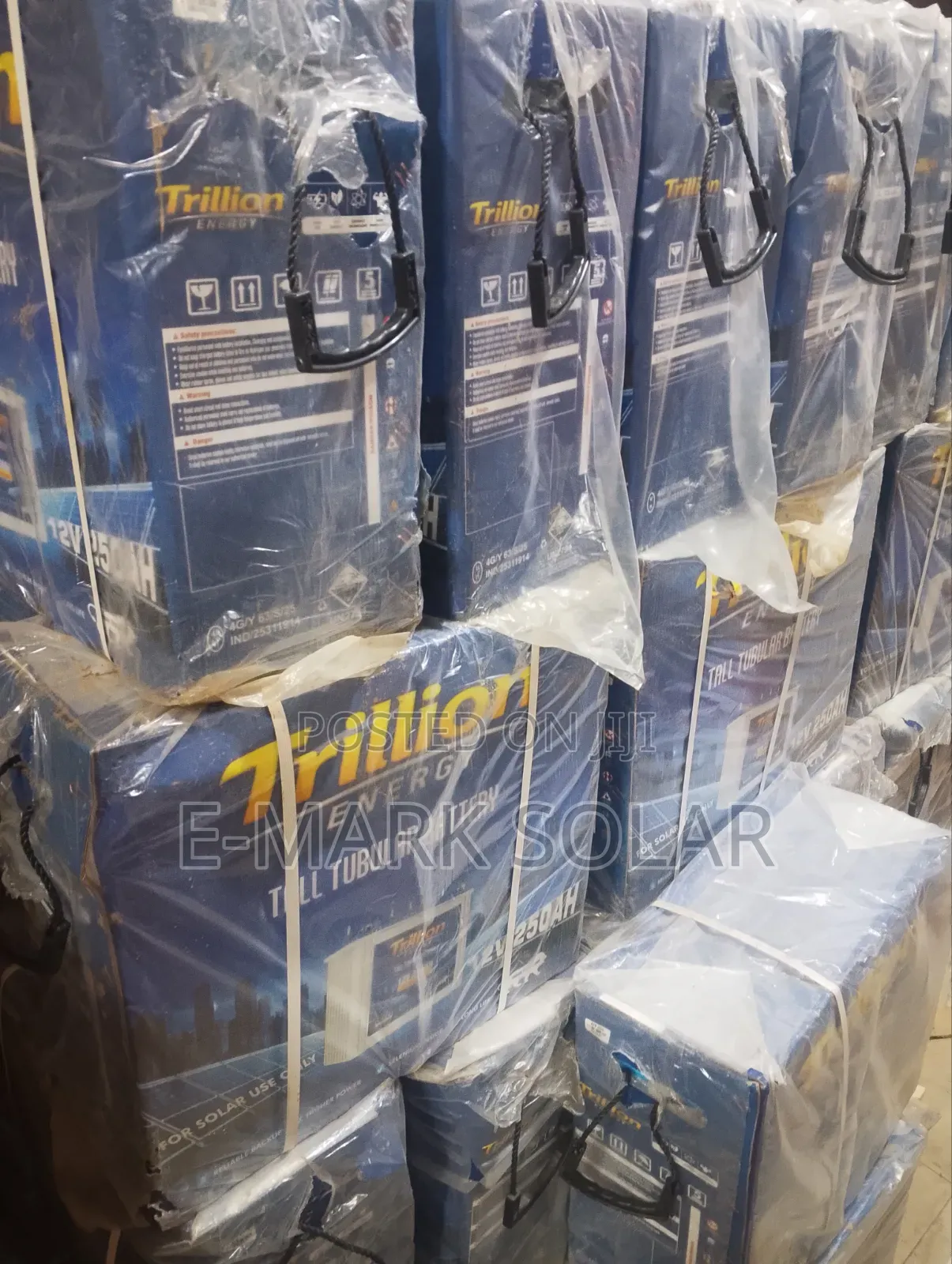 250ahm 12v Trillion Energy Solar Tubular Battery Available Now