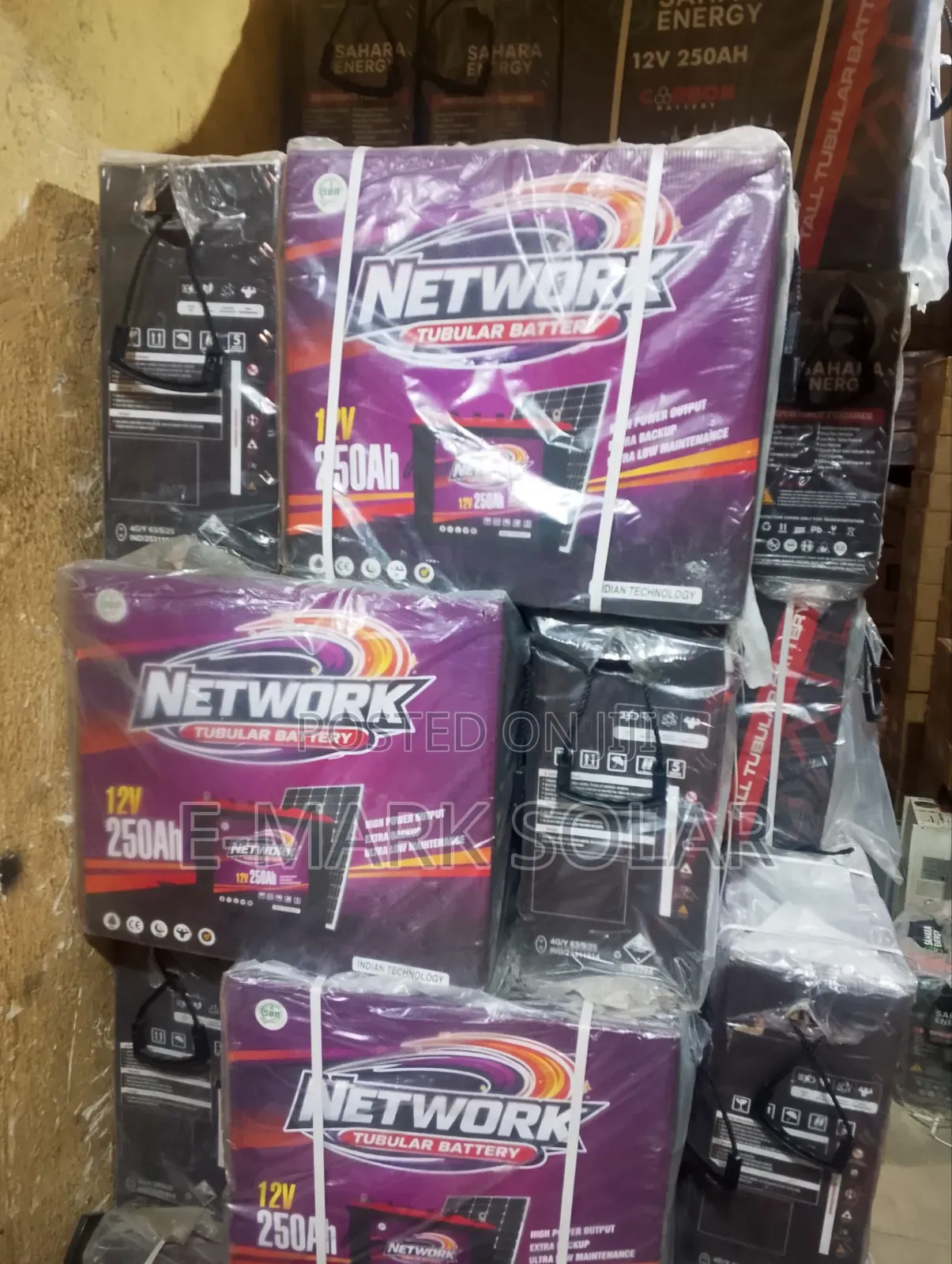 Network 250ahm 12v Tubular Battery Much Stronger and Very Good