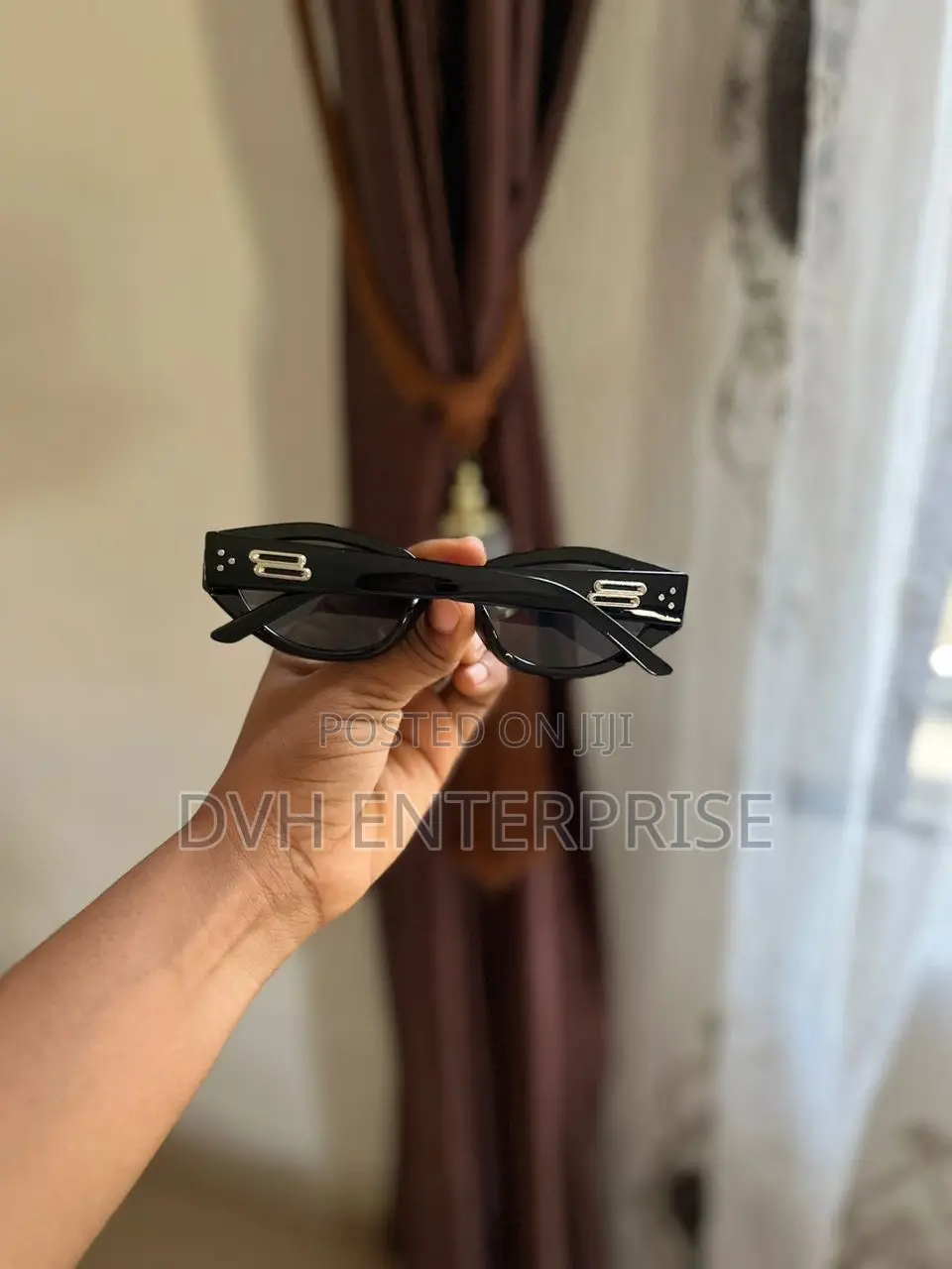 Balenciaga Black Sunglasses