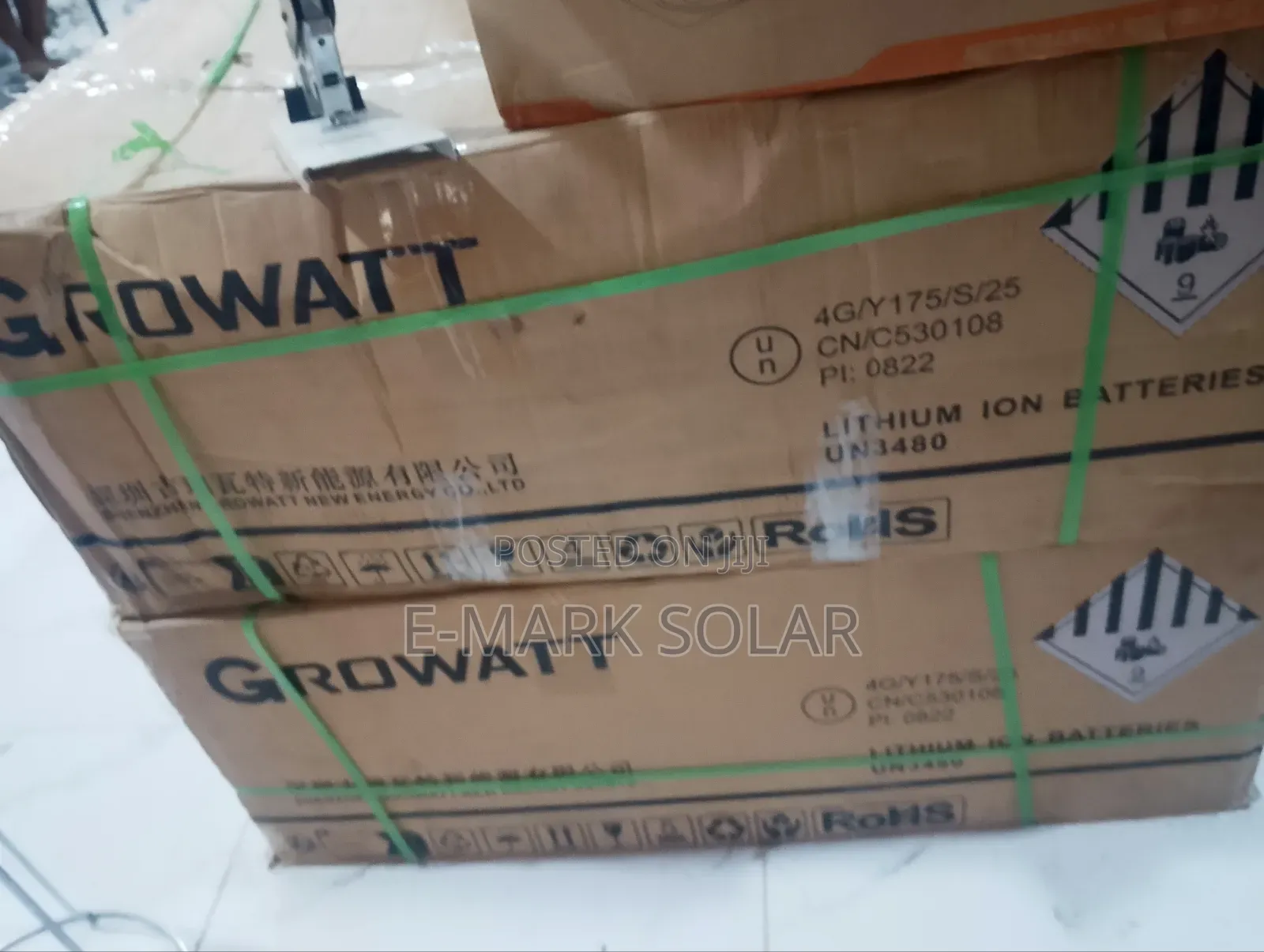 16kwh 48v Growatts Lithium Ion Batteries Now Available Call Us Today