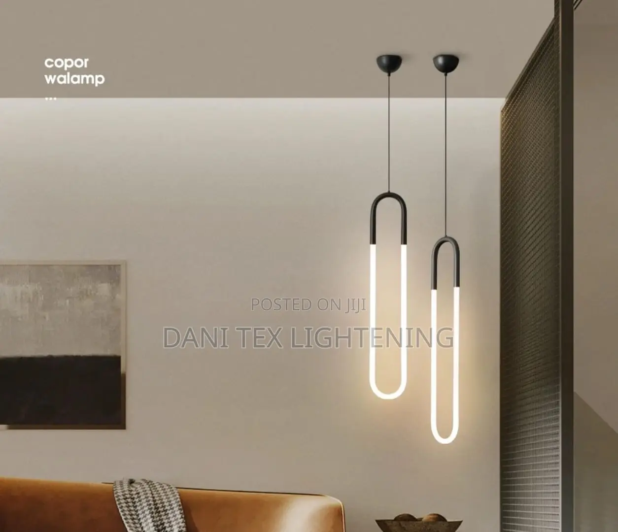 Bedroom Bedside Lamp Led Pendant Light for Living Room Adjustable