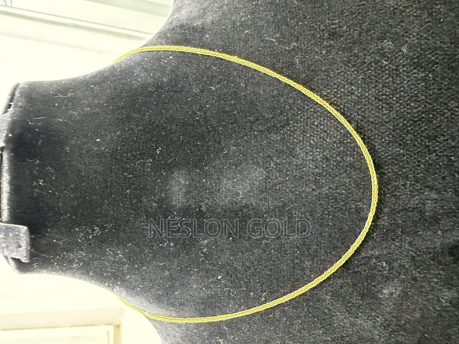 Italy 750 Tested 18karat Gold Necklace Franco Design