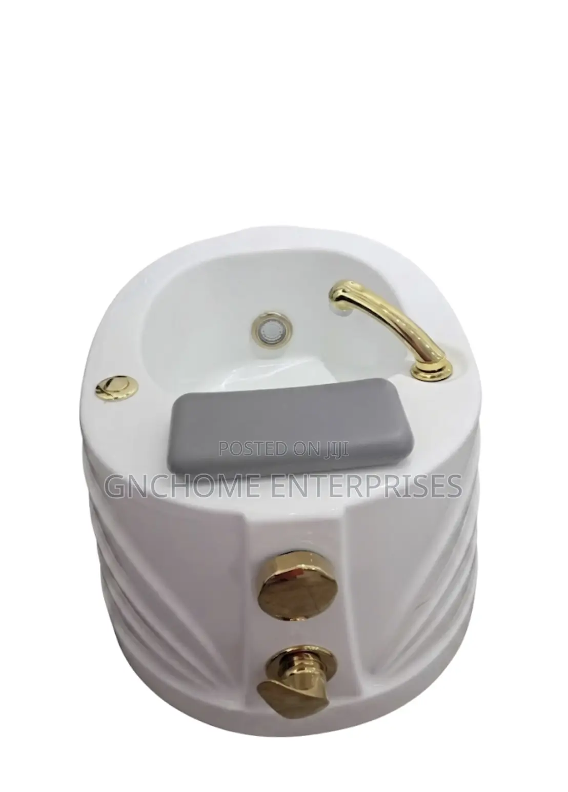 Pedicure Basin With Gold Tap