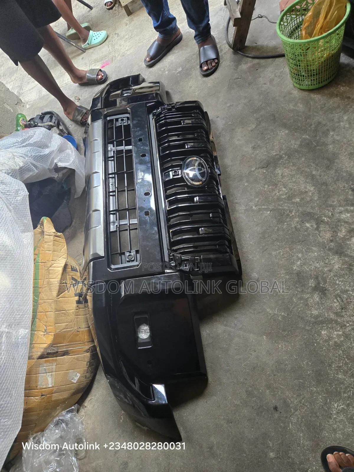 Complete Front Bumper for Toyota Land Cruiser Prado 2024/2026 Availabl