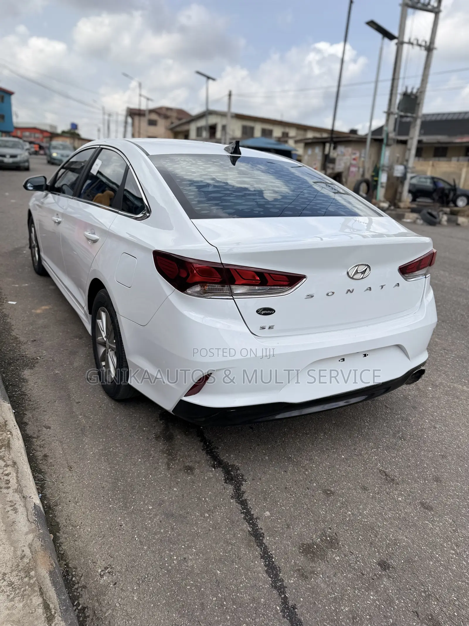 Hyundai Sonata SE 2018 White