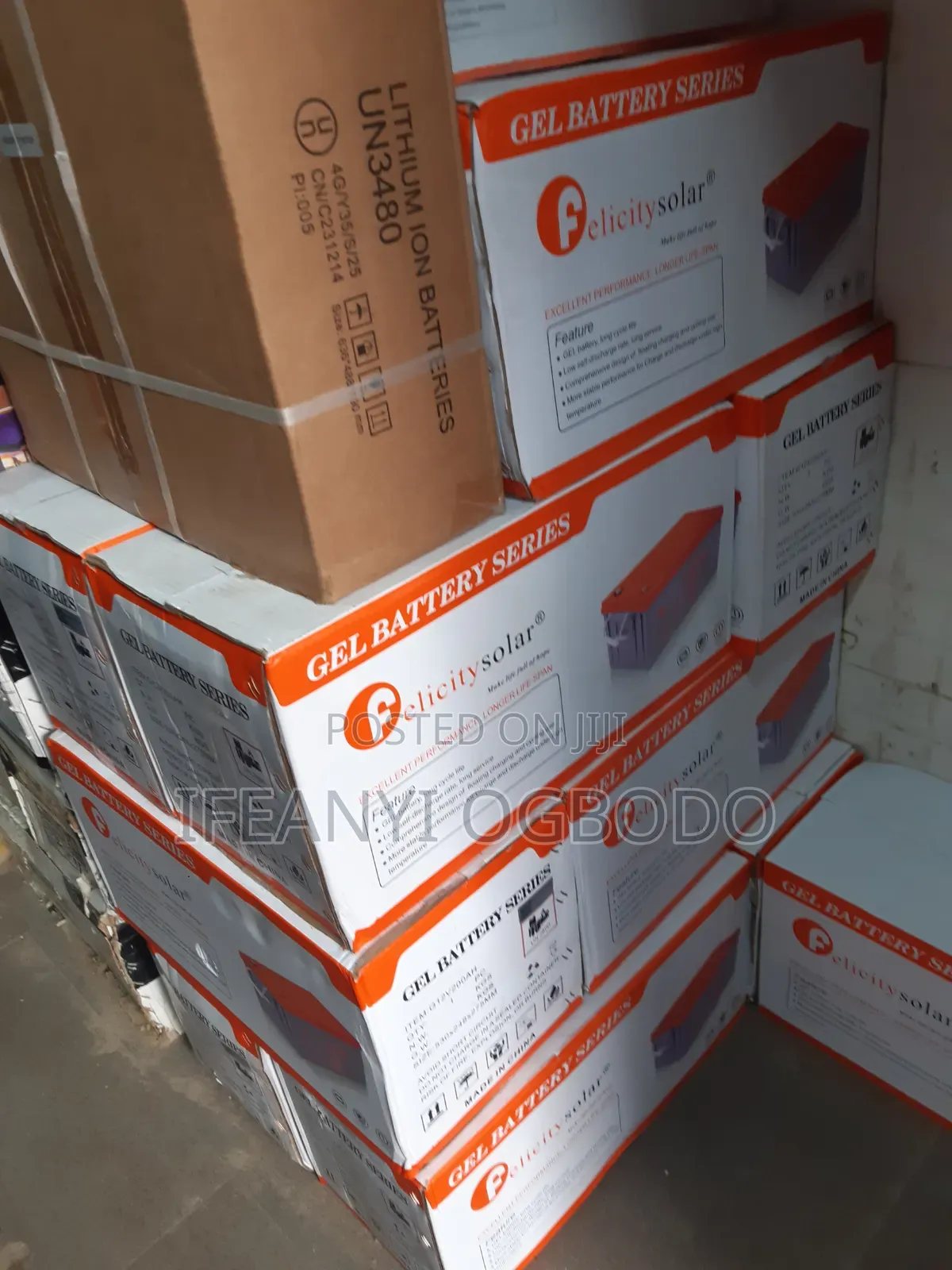 Felicity Solar Dry Cell Battery 200ah 12v