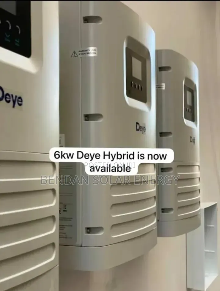 Deye 6kw Hybrid Off-Grid Inverter – Dual MPPT | 12,000w Surge Power