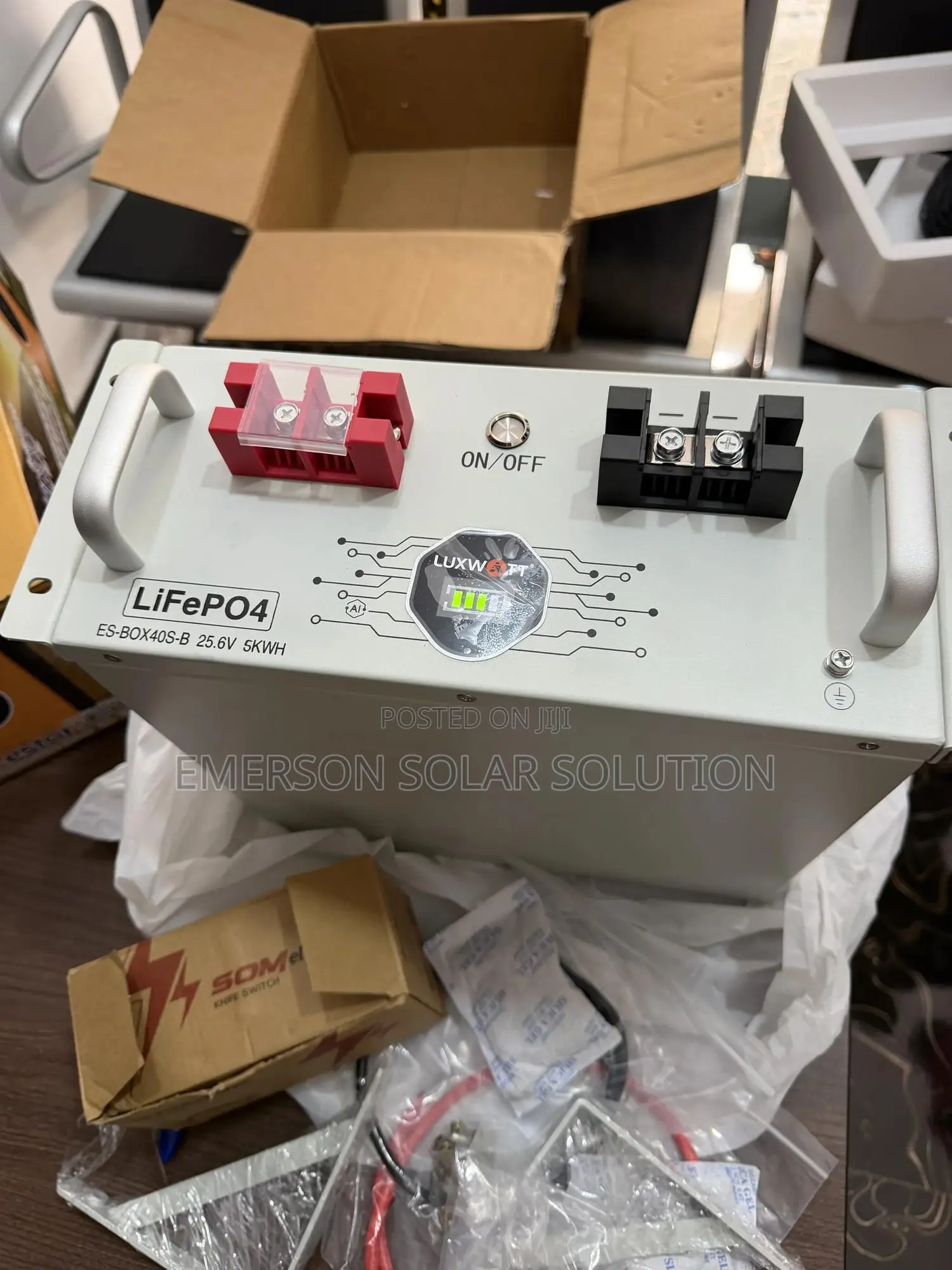 5kwh 26.5v Luxwatt Lithium Battery
