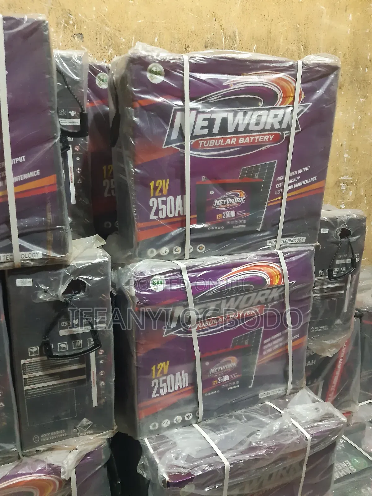 Network Tubular Battery 250ah 12v