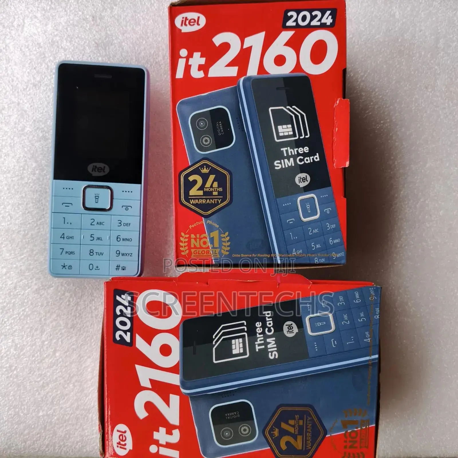 New Itel it2160 32 GB Blue