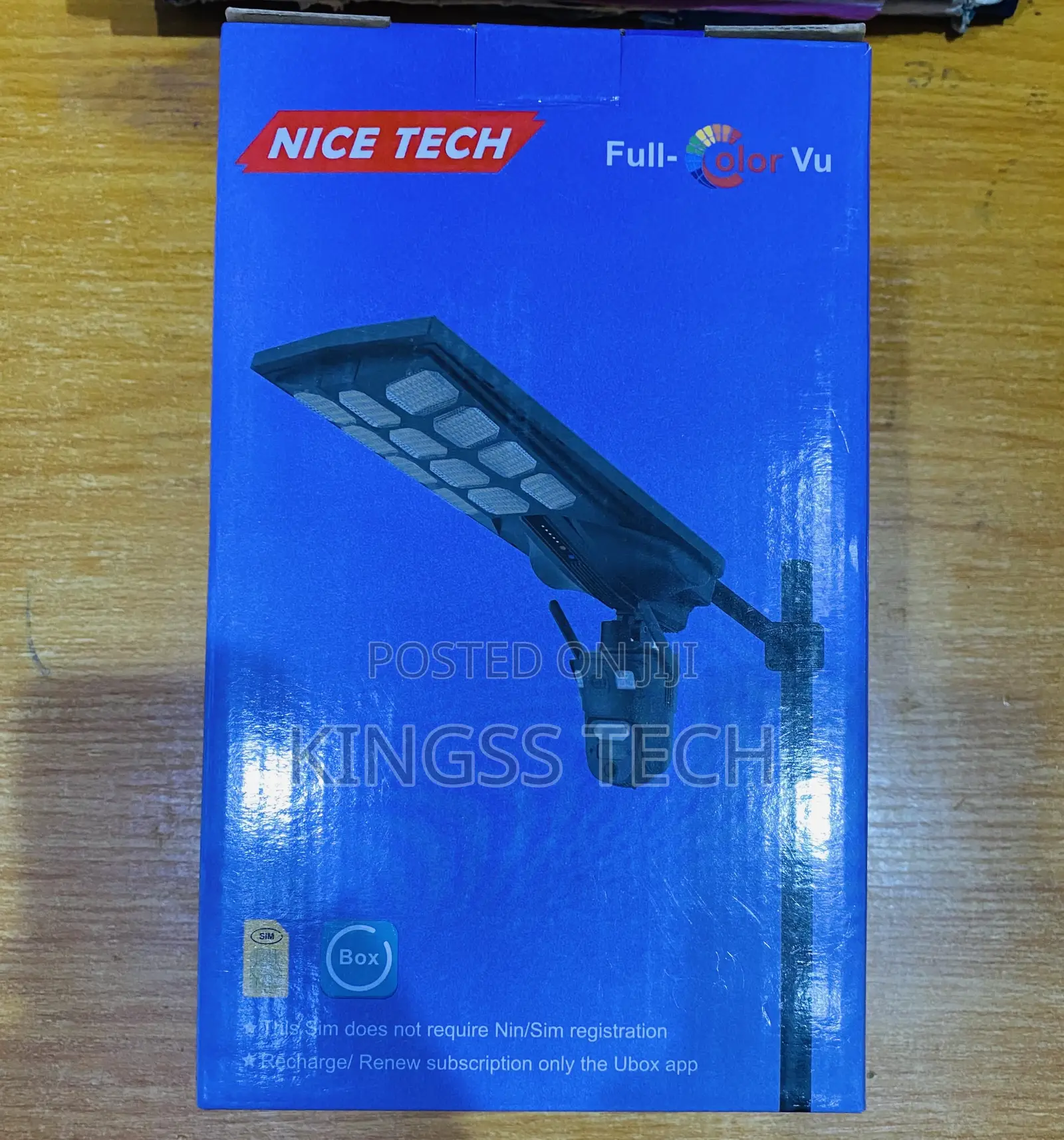 800w Solar Street Light Camera (Double Lens)