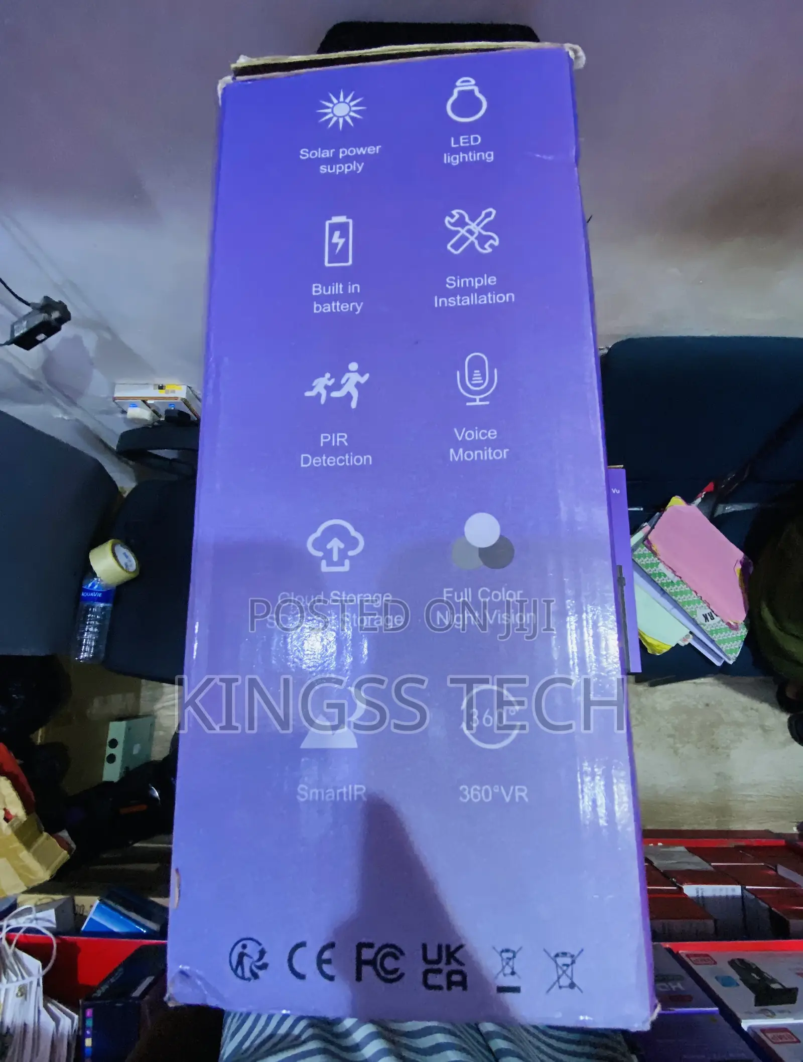 800w Solar Street Light Camera (Double Lens)