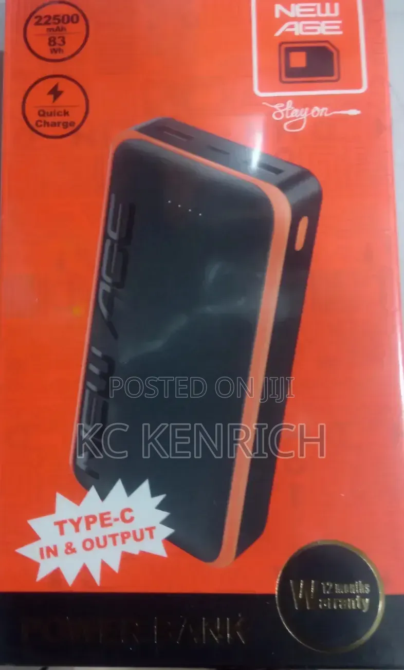New Age Power Bank 22500 Mah
