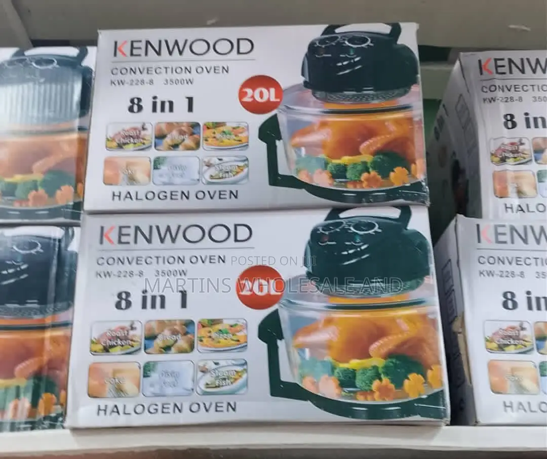 Kenwood Convection Halogen Oven Featuring a 20-Liter Capacity