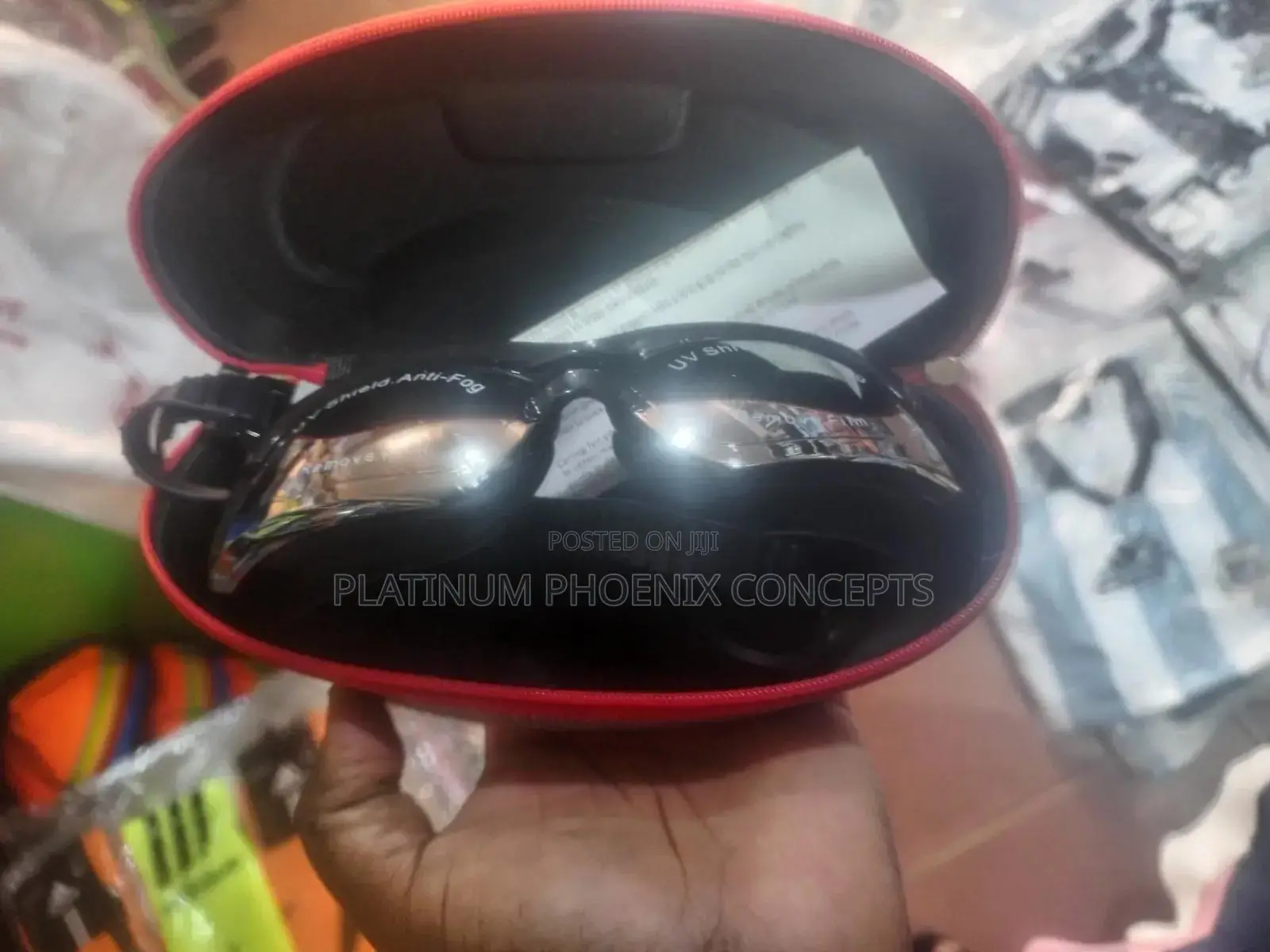 Original High Quality Swimming Glasses /Goggle With Case