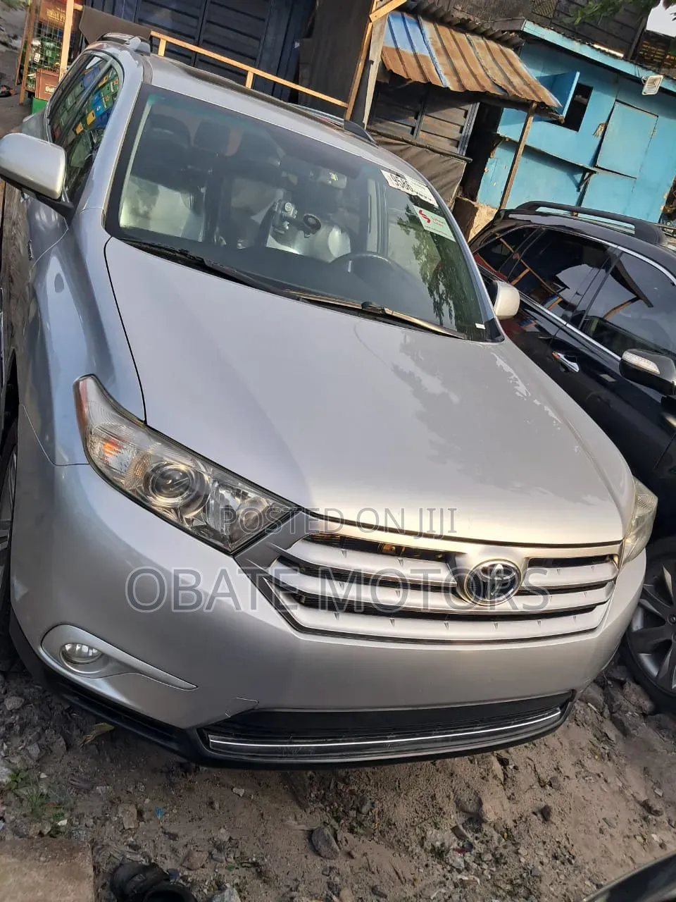 Toyota Highlander Limited 2012 Silver
