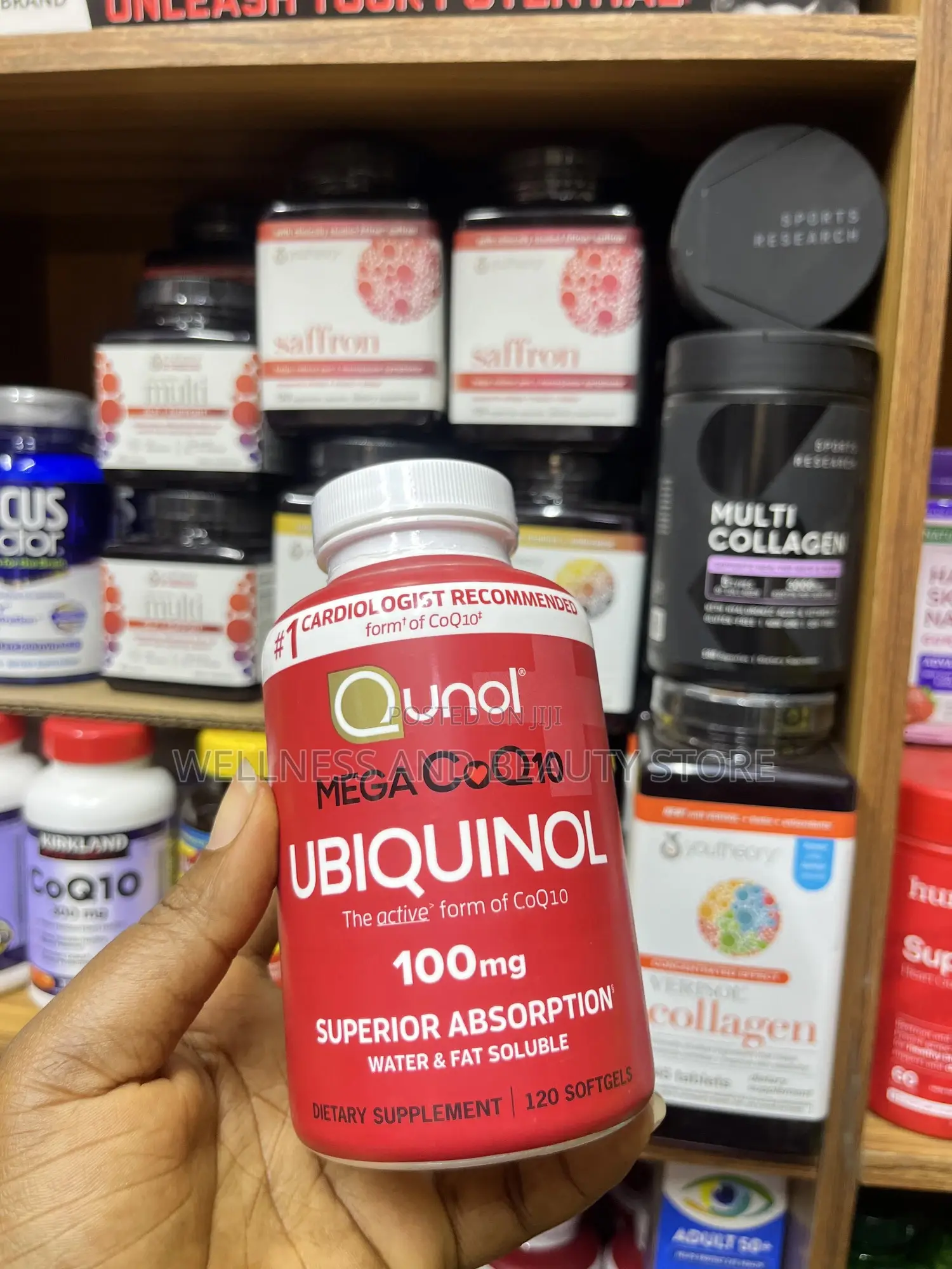 Qunol Ubiquinol 100mg by 120 Softgel