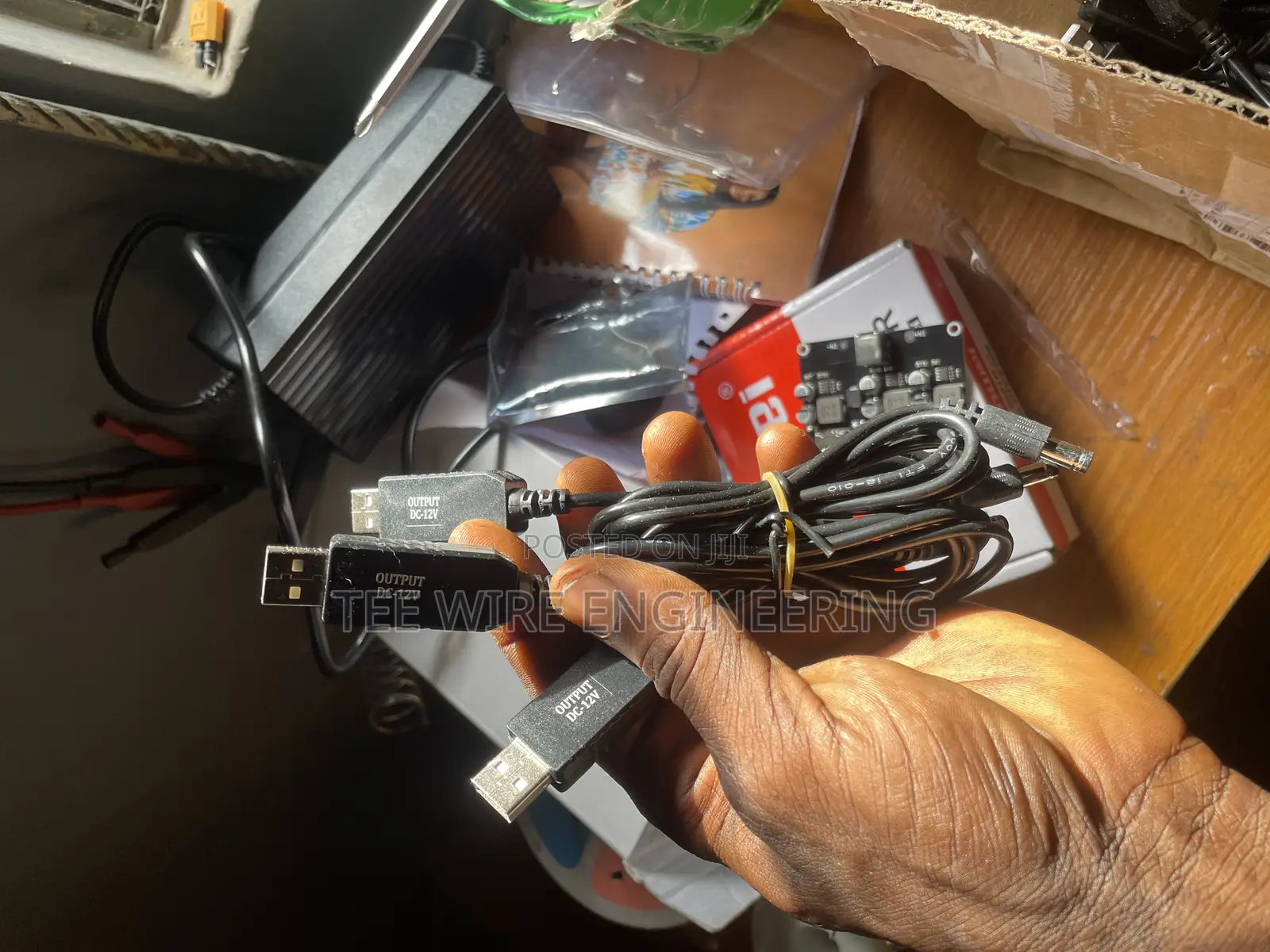 Usb to 12v Dc Cable
