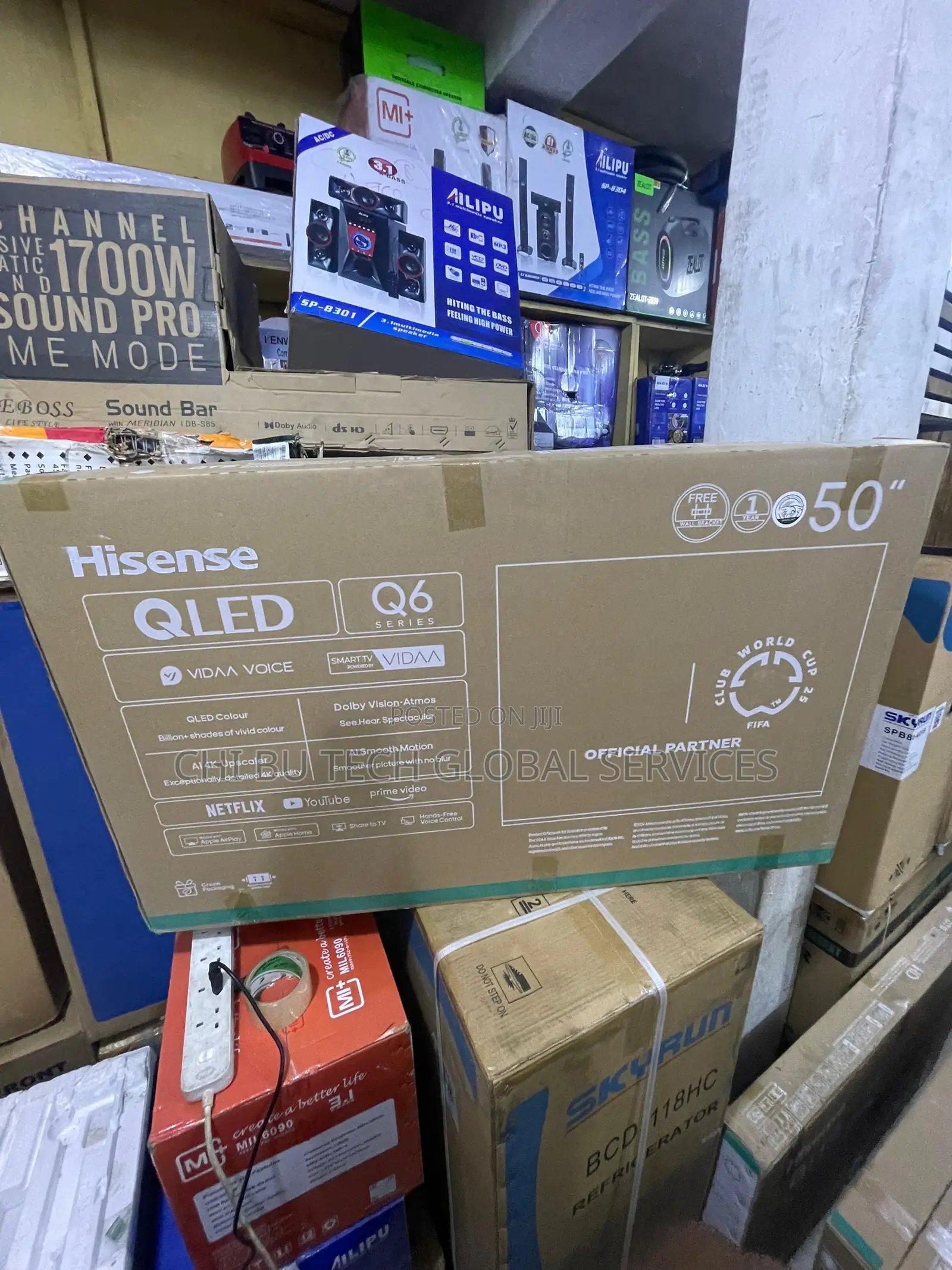 50-Inch Hisense Qled Q6 Series Smart Tv
