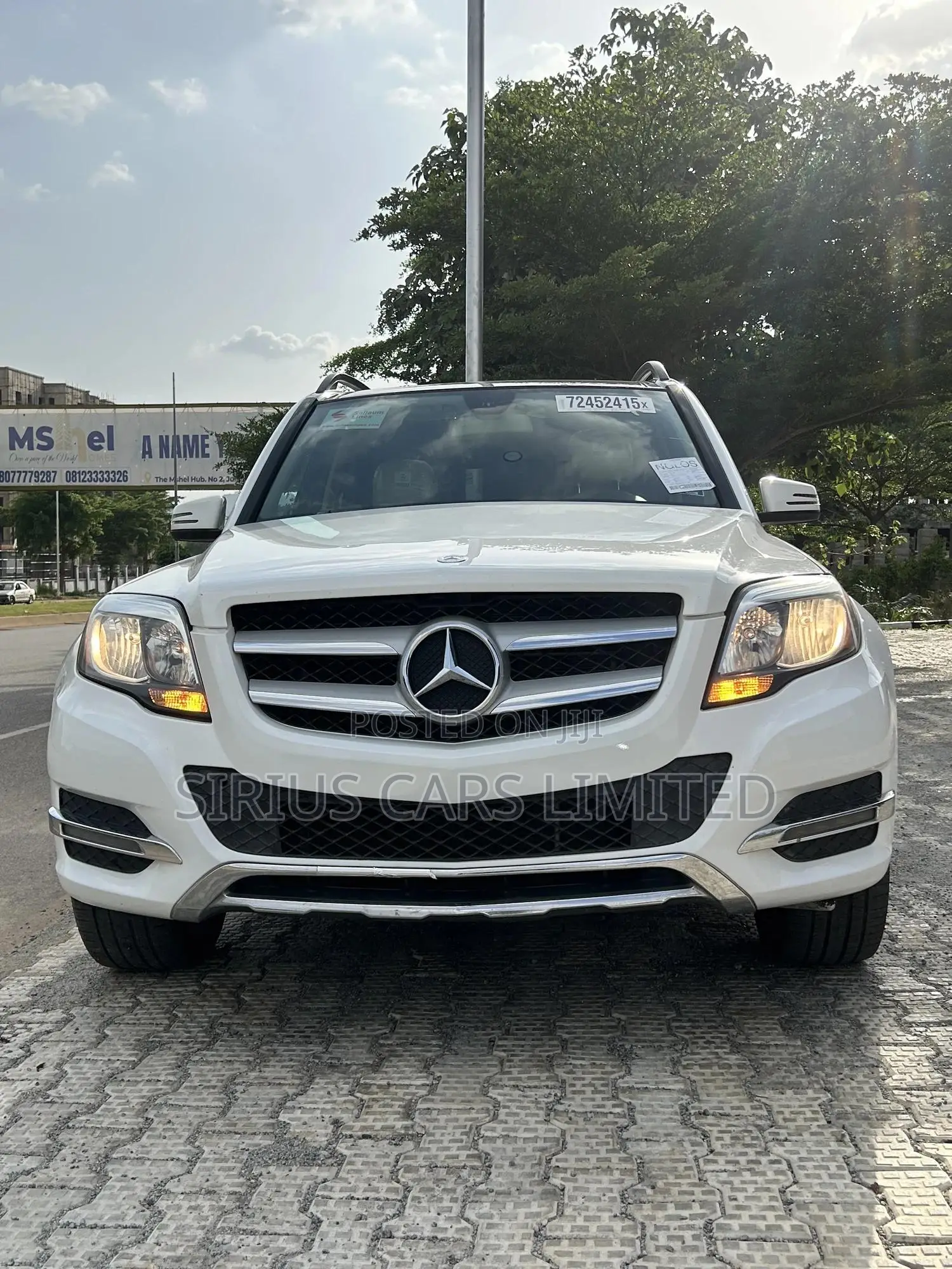 Mercedes-Benz GLK-Class 350 4MATIC 2014 White