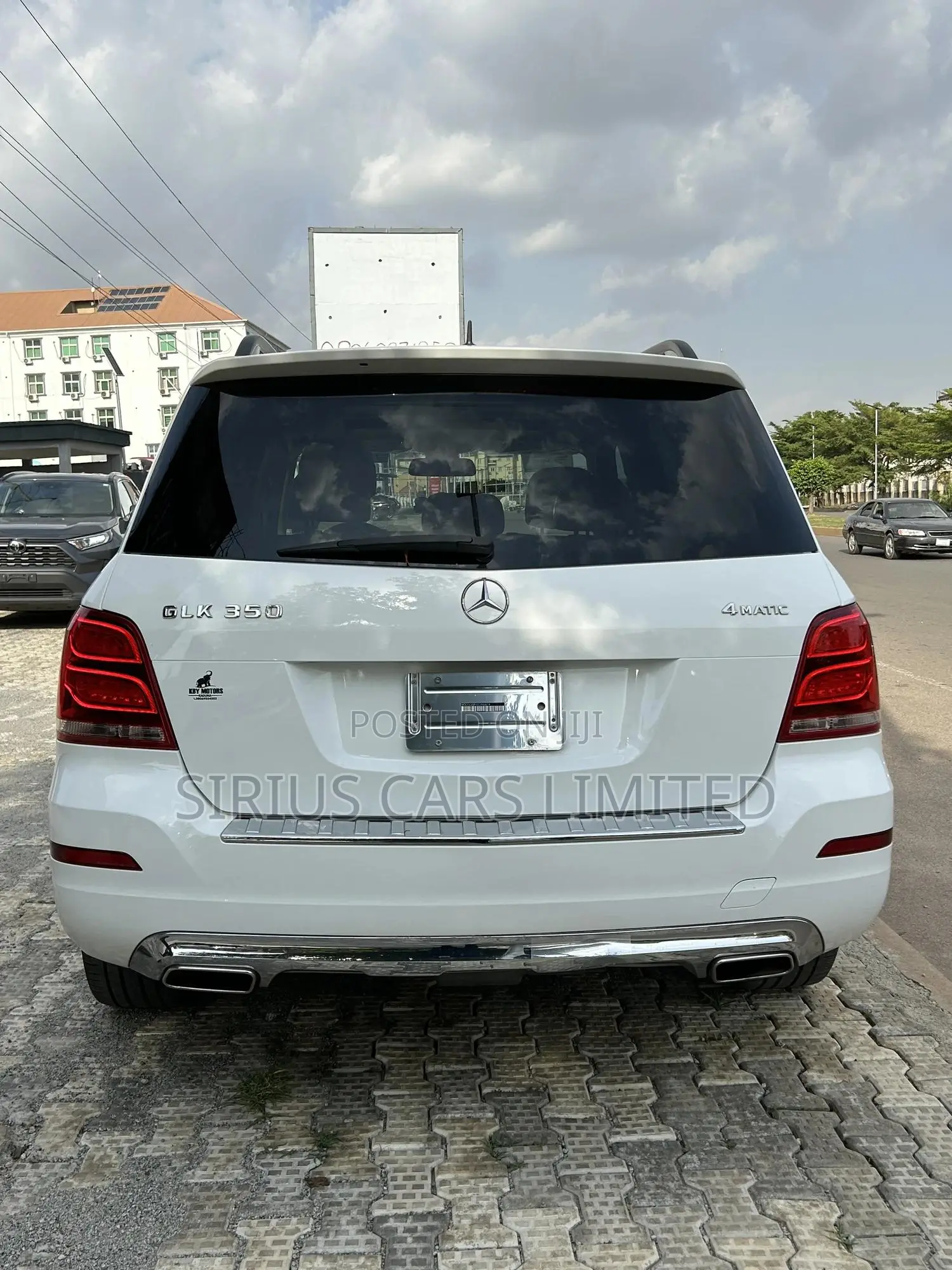 Mercedes-Benz GLK-Class 350 4MATIC 2014 White