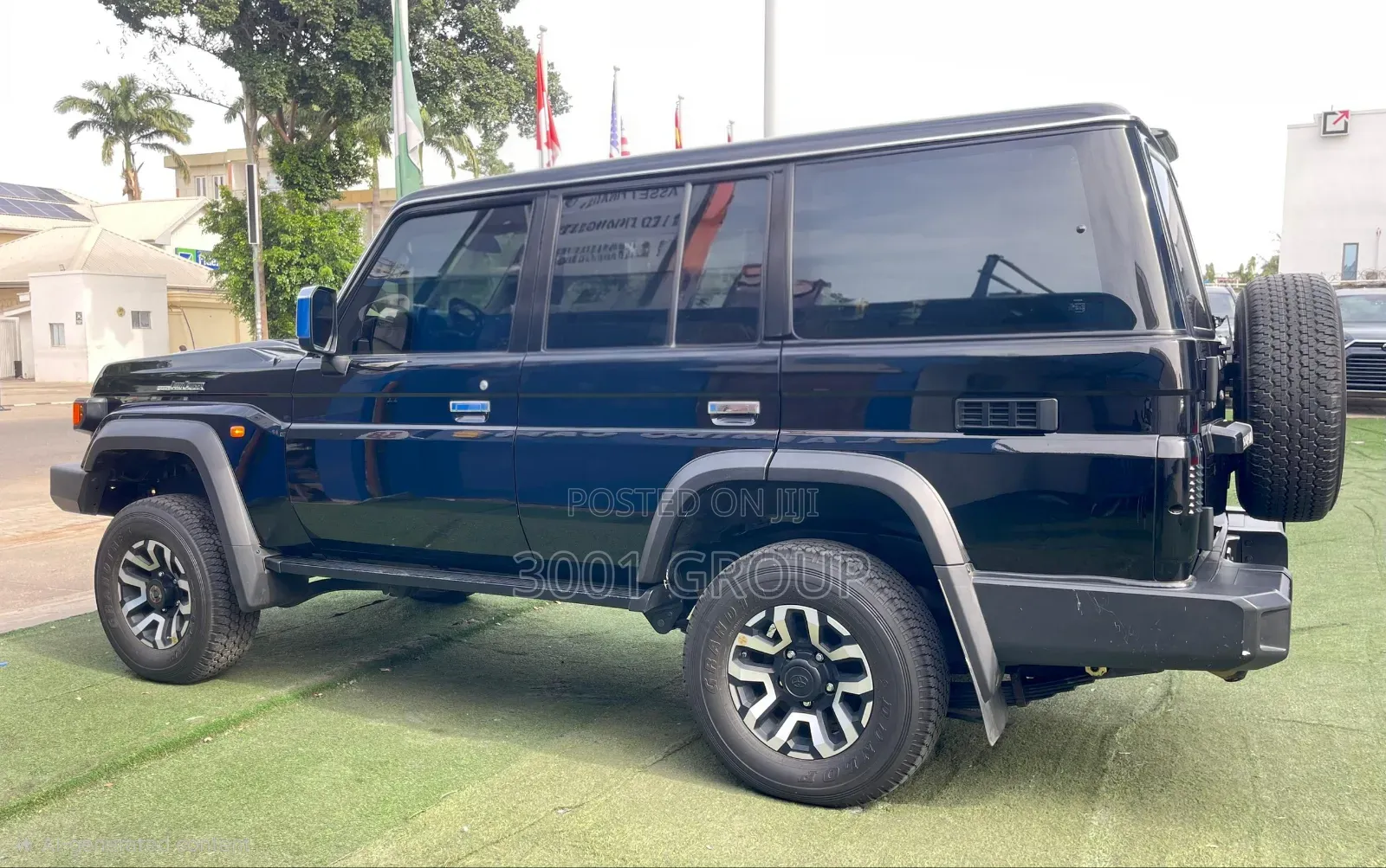 New Toyota Land Cruiser 76 Series 2025 Black