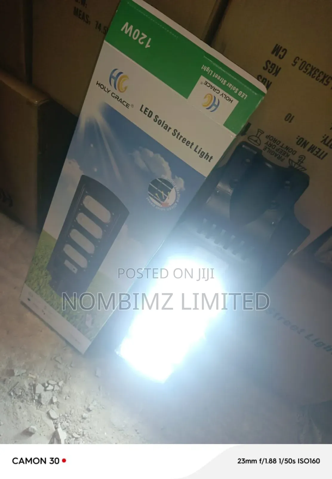 600w 4 Line All in One Solar Street Light
